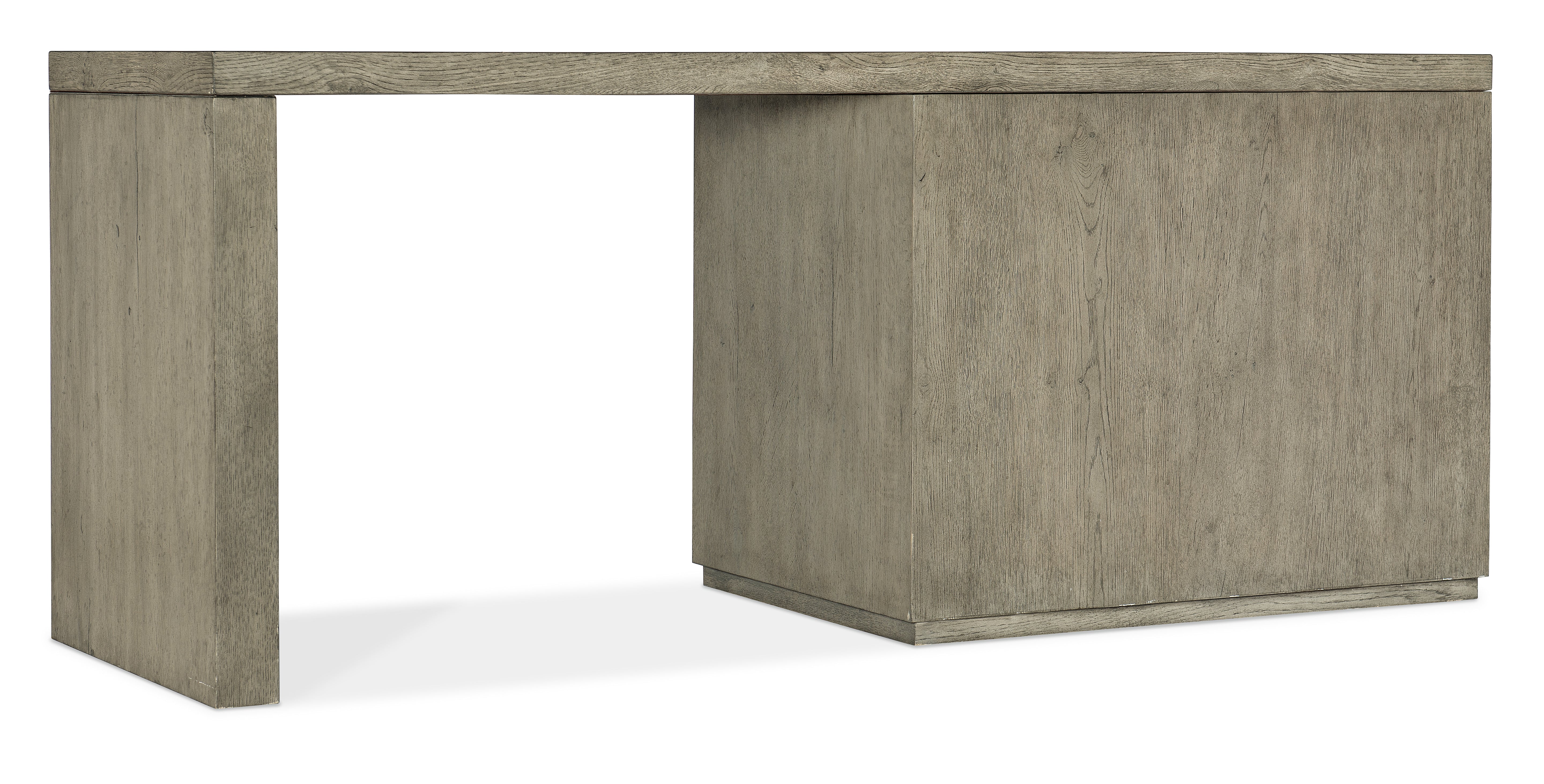 Hooker Furniture Linville Falls 72" Desk with Open Desk Cabinet