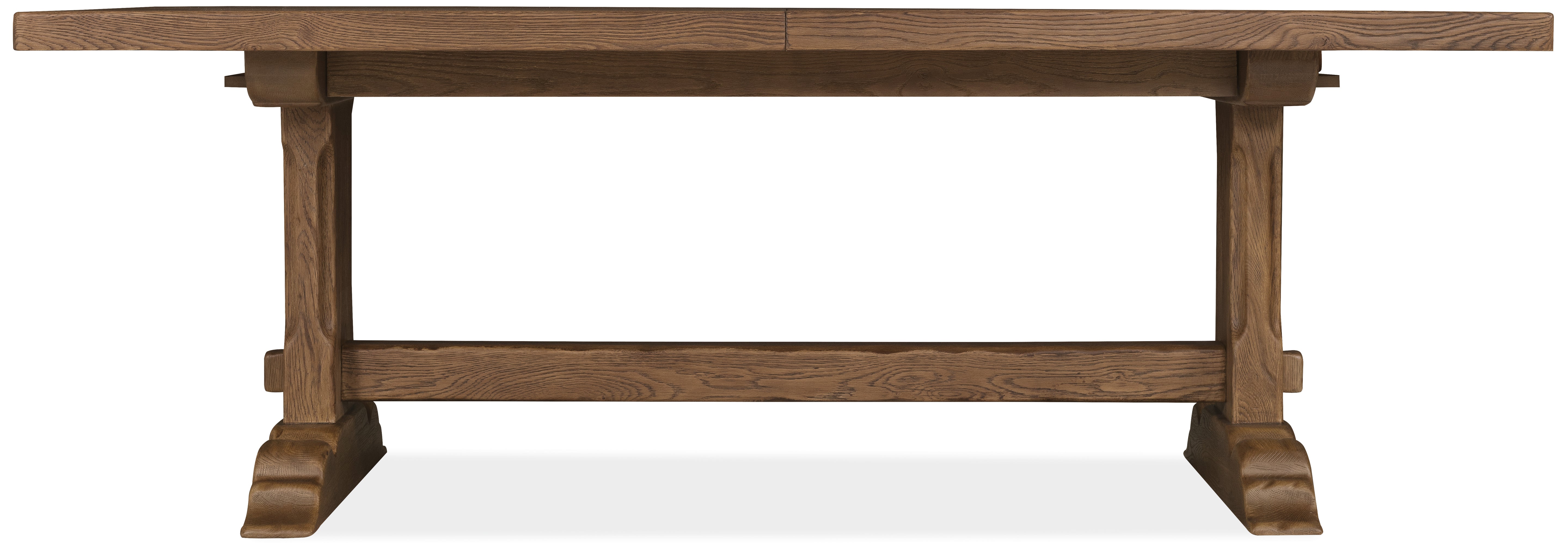 Hooker Furniture Driftwood Rectangle Dining Table with Two 20-inch Leaves