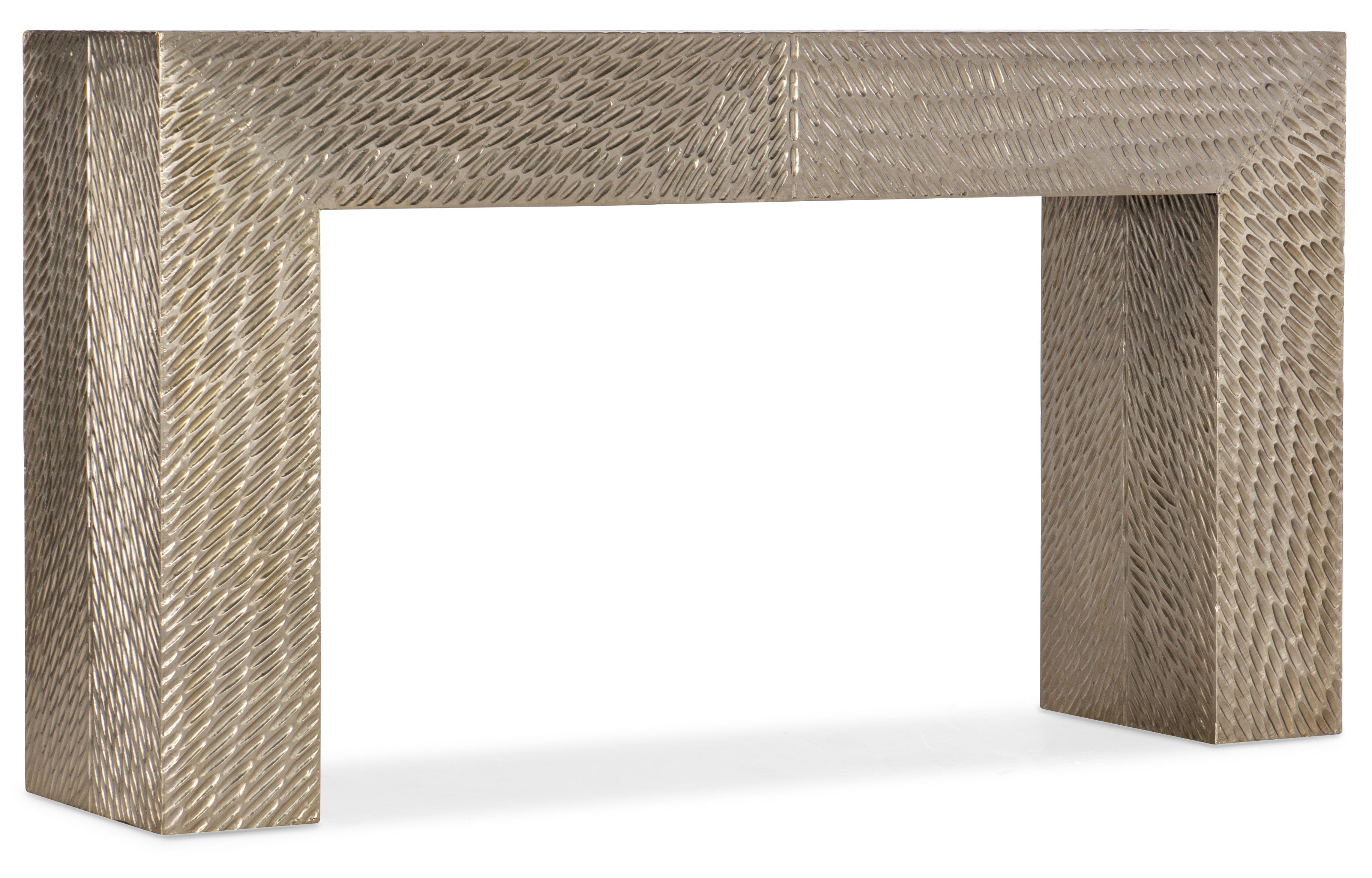 Hooker Furniture Tivoli Console Table in Silvers