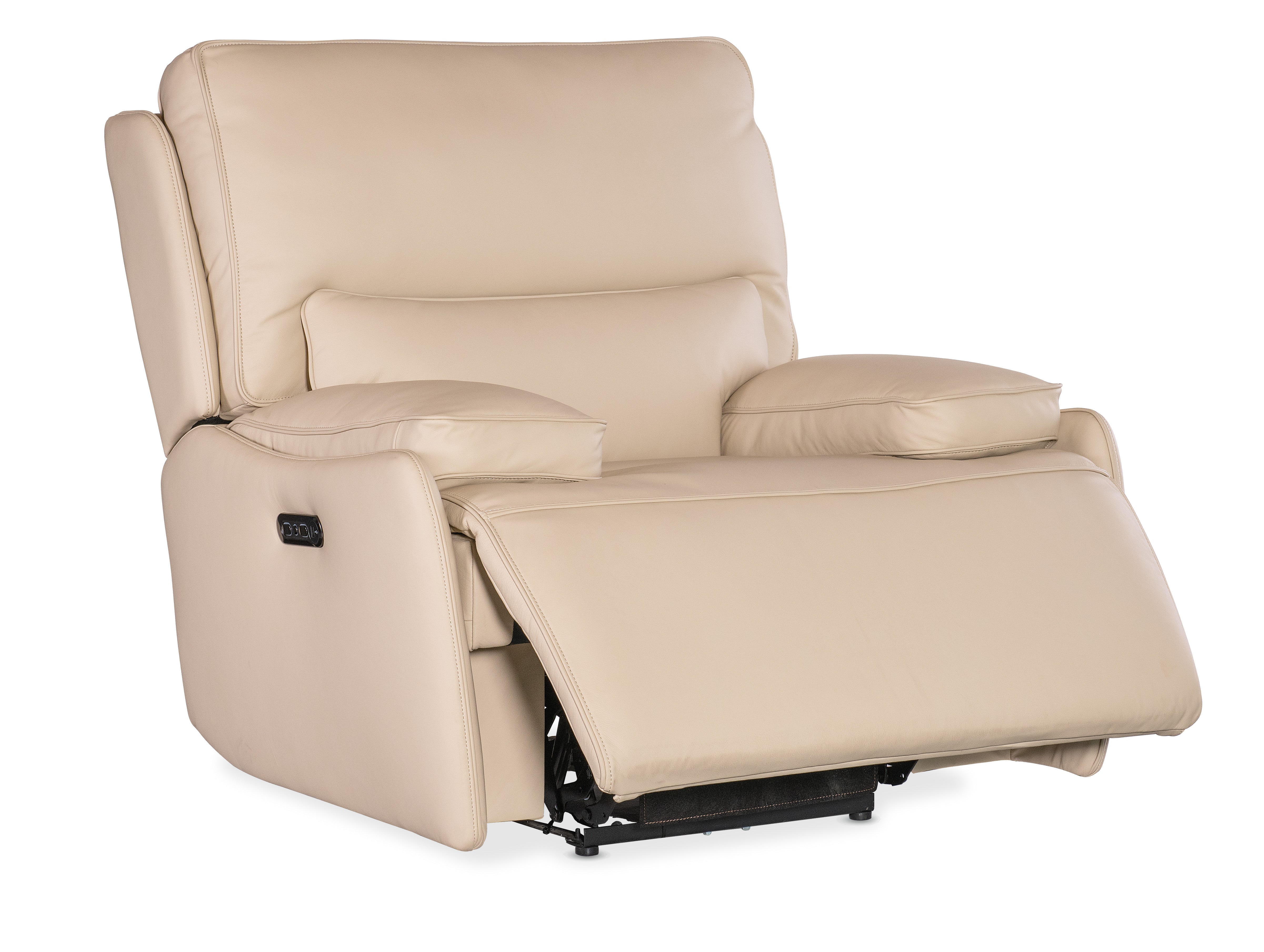 Hooker Furniture Kramer Zero Gravity Power Recliner with Power Headrest in Beige