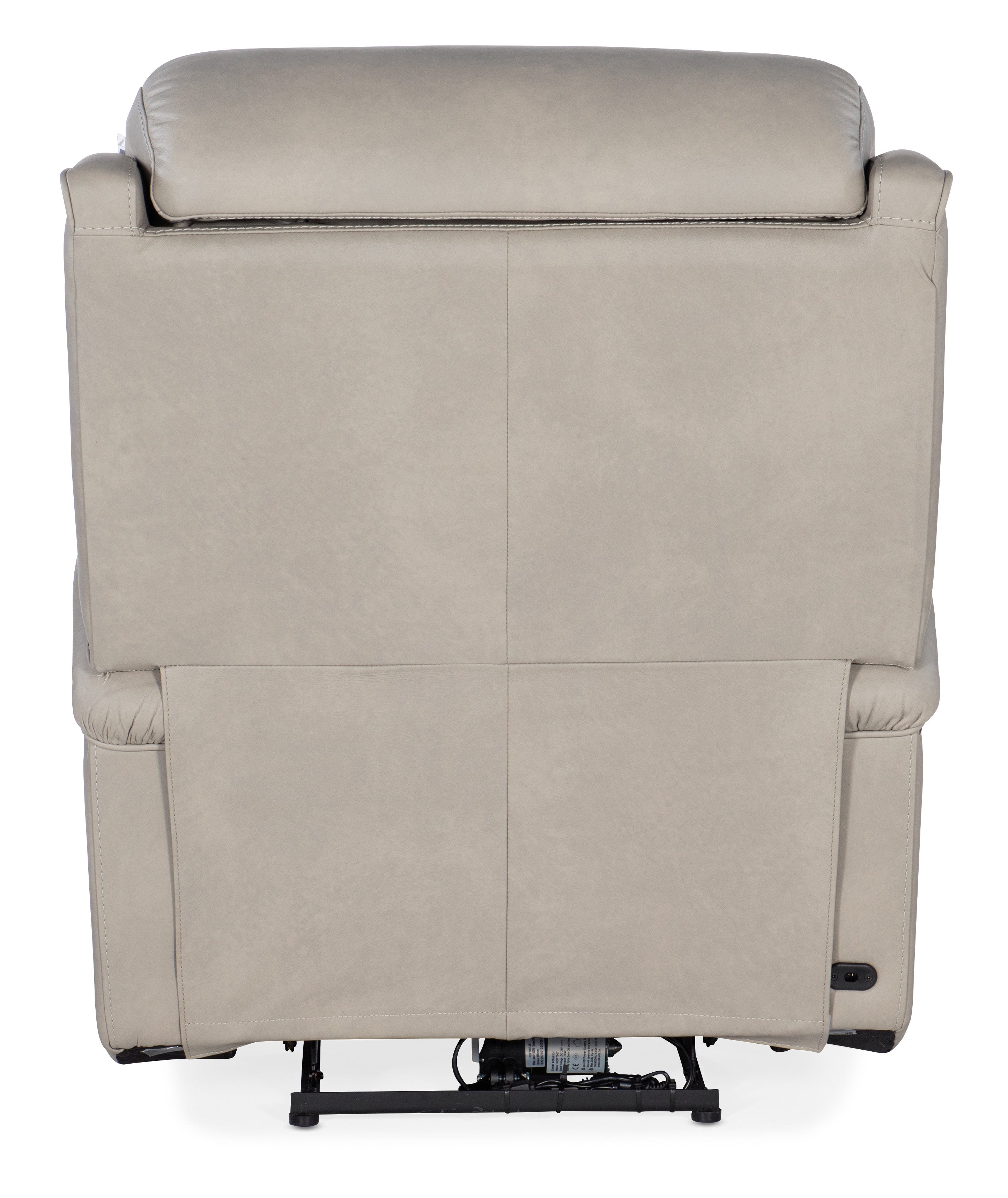 Hooker Furniture Rhea Zero Gravity Power Recliner with Power Headrest in Light Gray