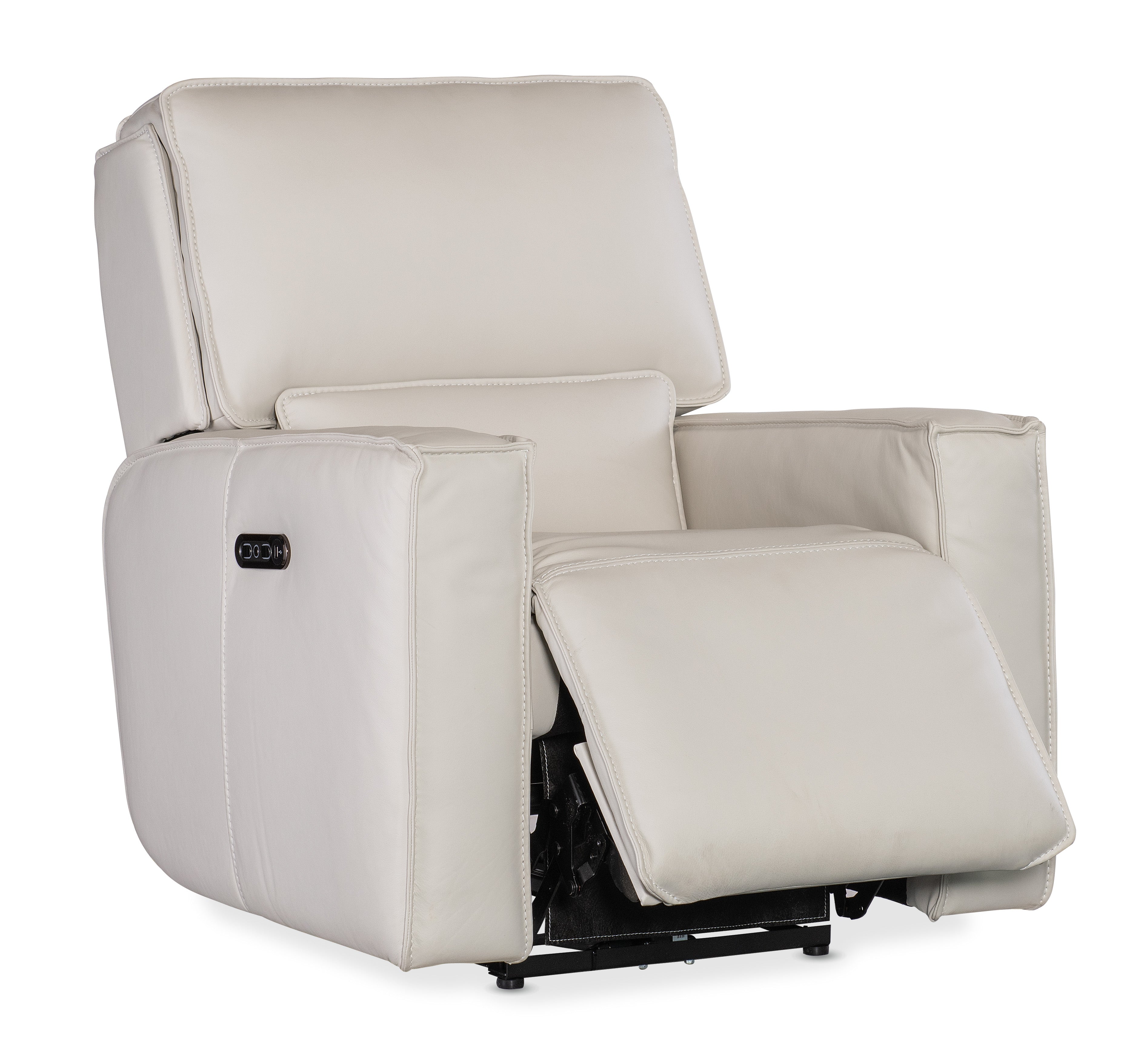 Hooker Furniture Miles Zero Gravity Power Recliner with Power Headrest in Grey