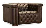 Hooker Furniture Savion Deux Power Recliner with Power Headrest in Brown
