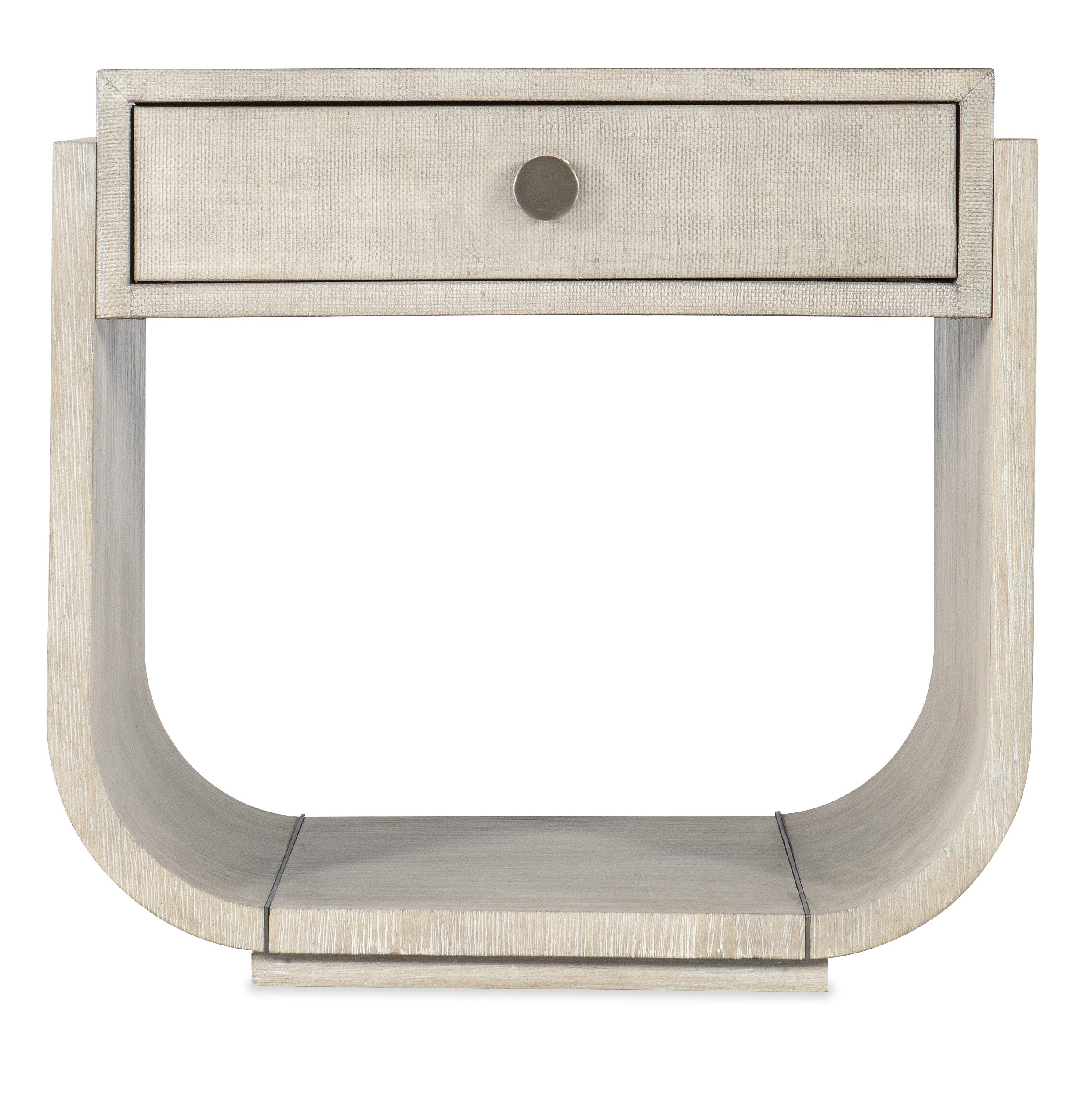 Hooker Furniture Modern Mood Rectangle End Table in Light Brown