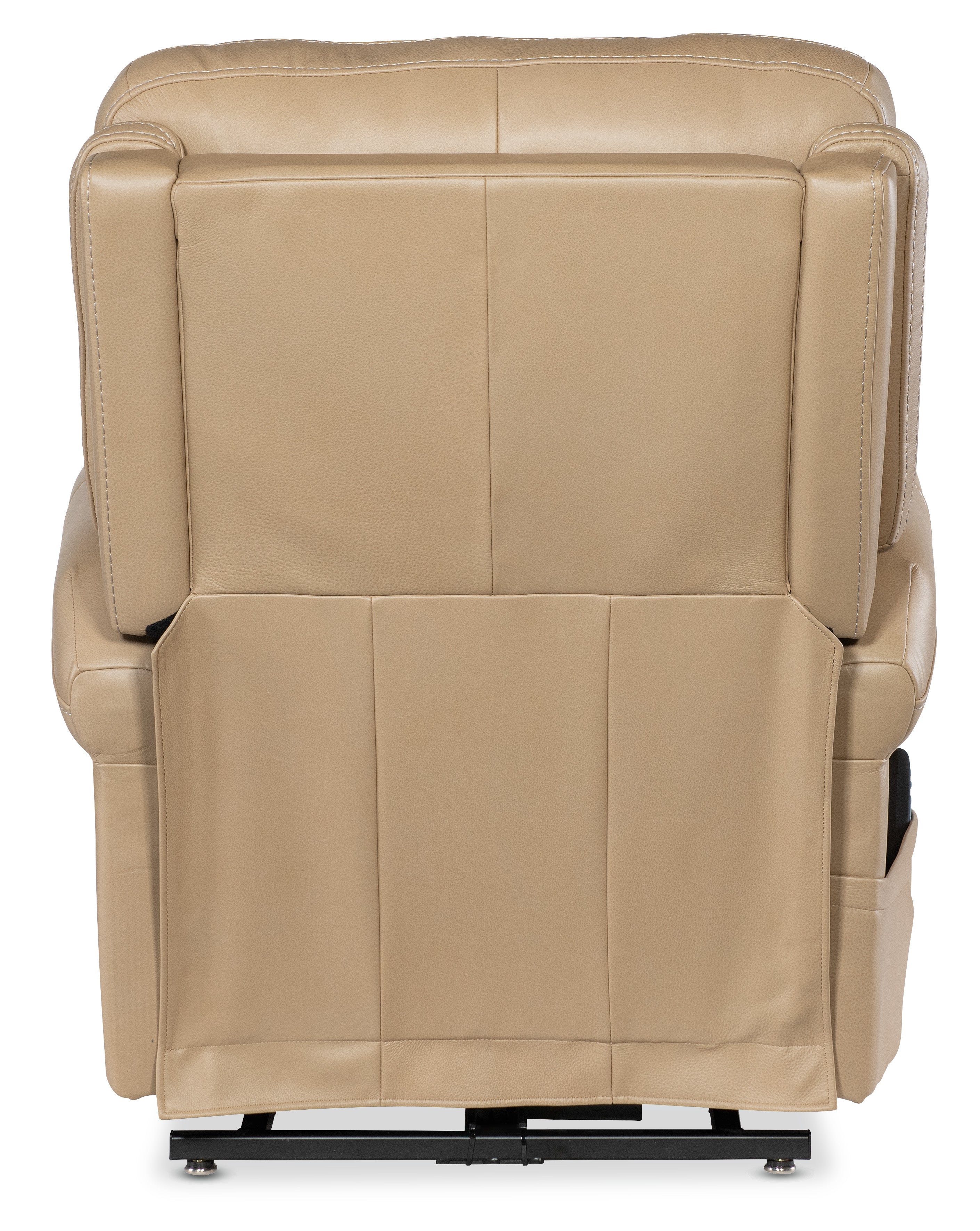 Hooker Furniture Carroll Power Recliner with Power Headrest, Lumbar & Lift in Beige