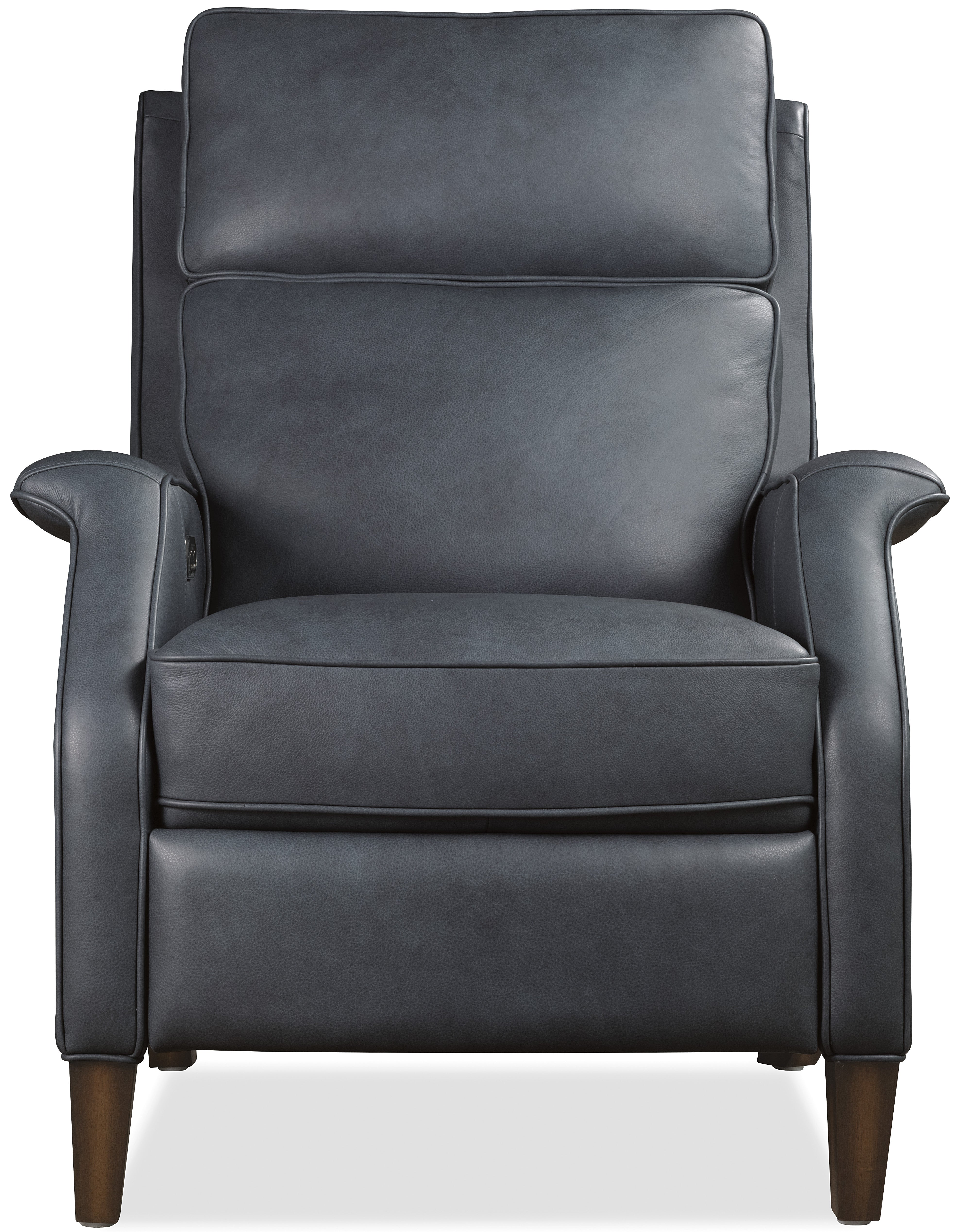 Hooker Furniture Wrenn Power Recliner with Power Headrest in Blue