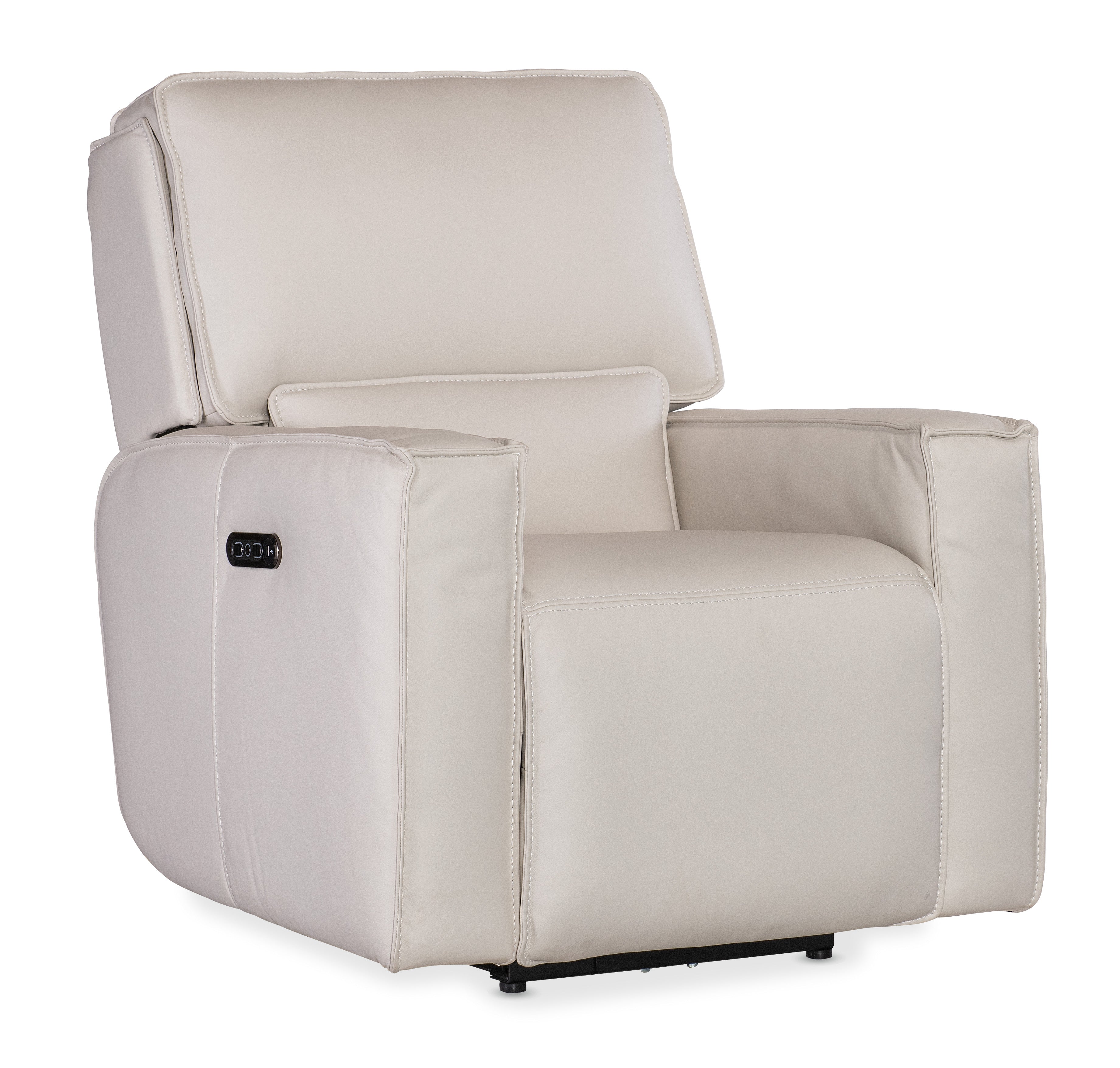 Hooker Furniture Miles Zero Gravity Power Recliner with Power Headrest in Grey