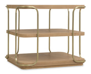 Hooker Furniture Banyon Bay End Table in Light Wood