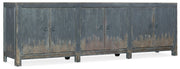 Hooker Furniture Boheme Salvator Media Console in Blues