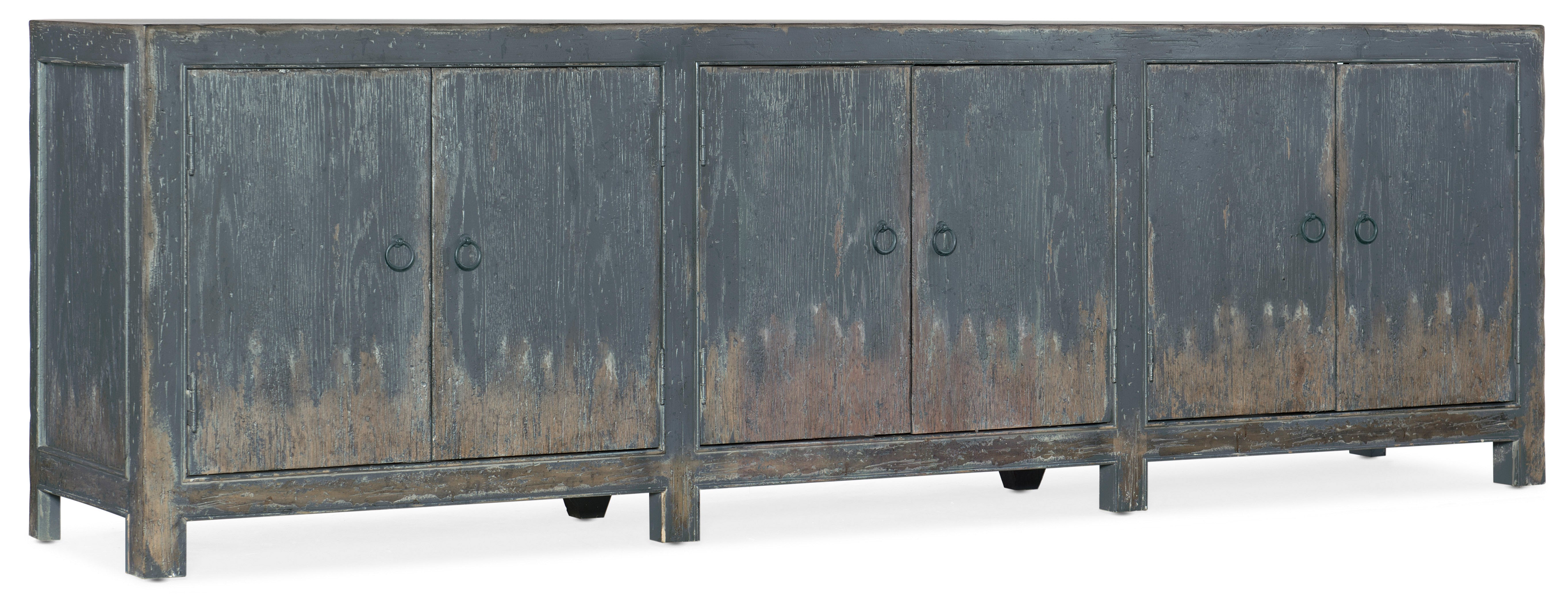 Hooker Furniture Boheme Salvator Media Console in Blues