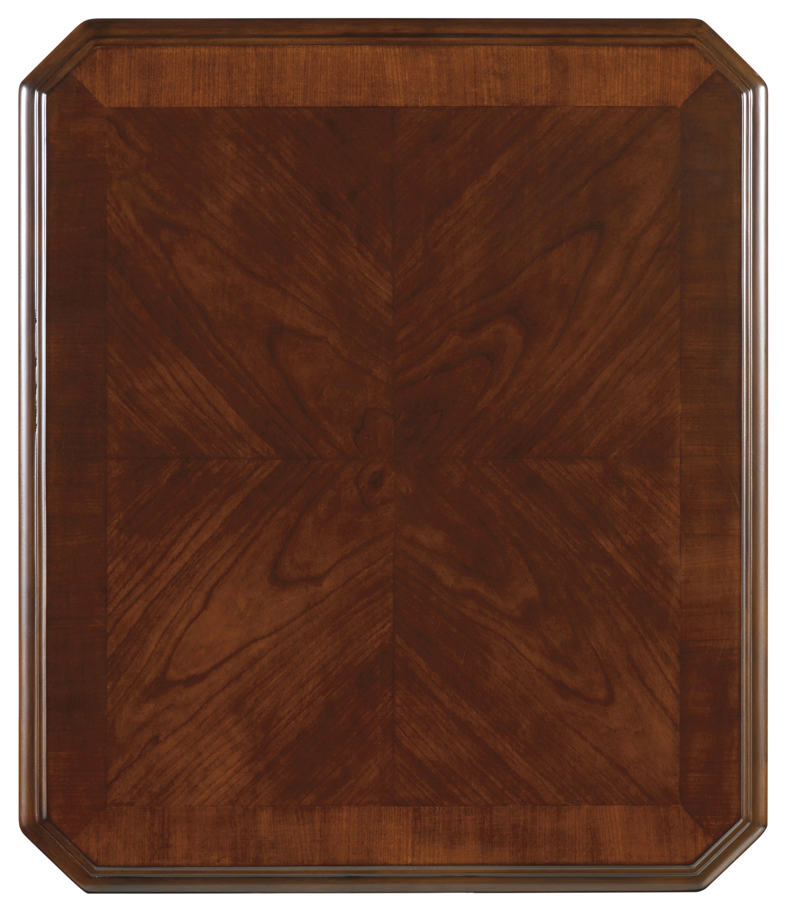 Hooker Furniture Brookhaven End Table in Medium Brown