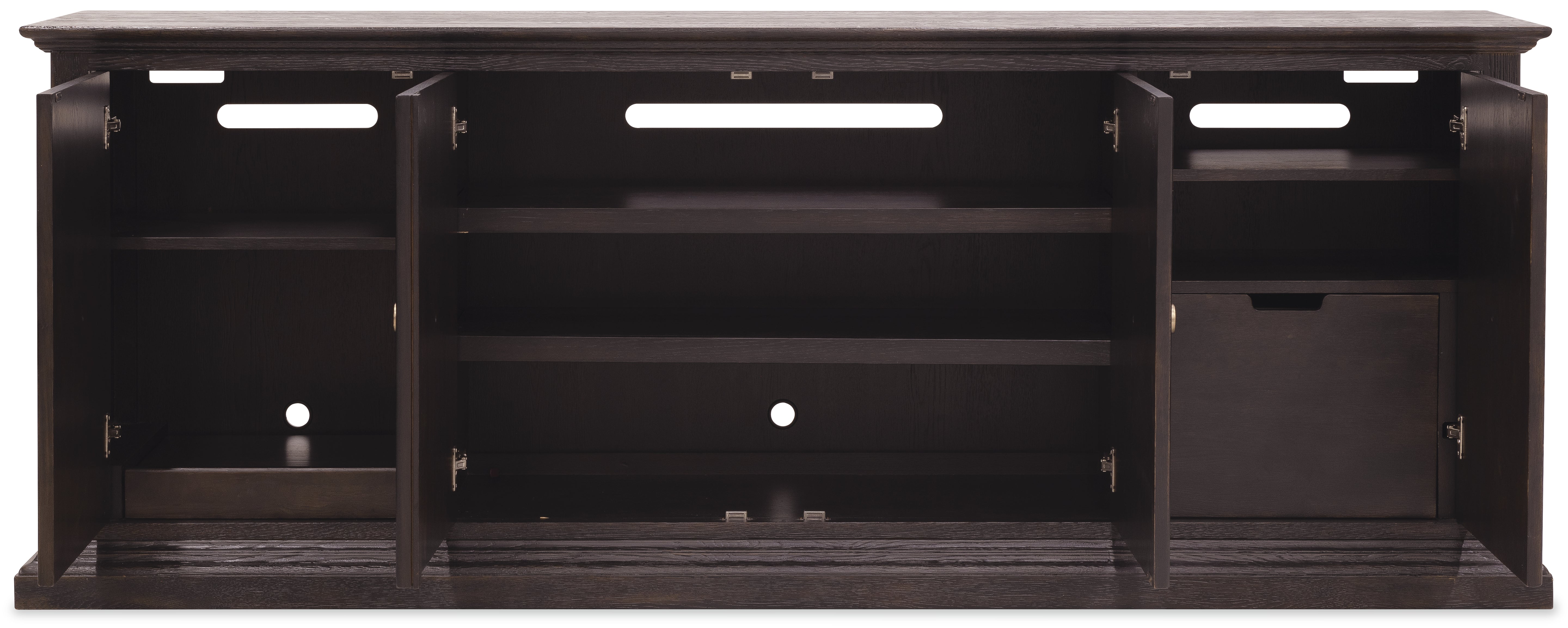 Hooker Furniture Driftwood Entertainment Credenza in Blacks