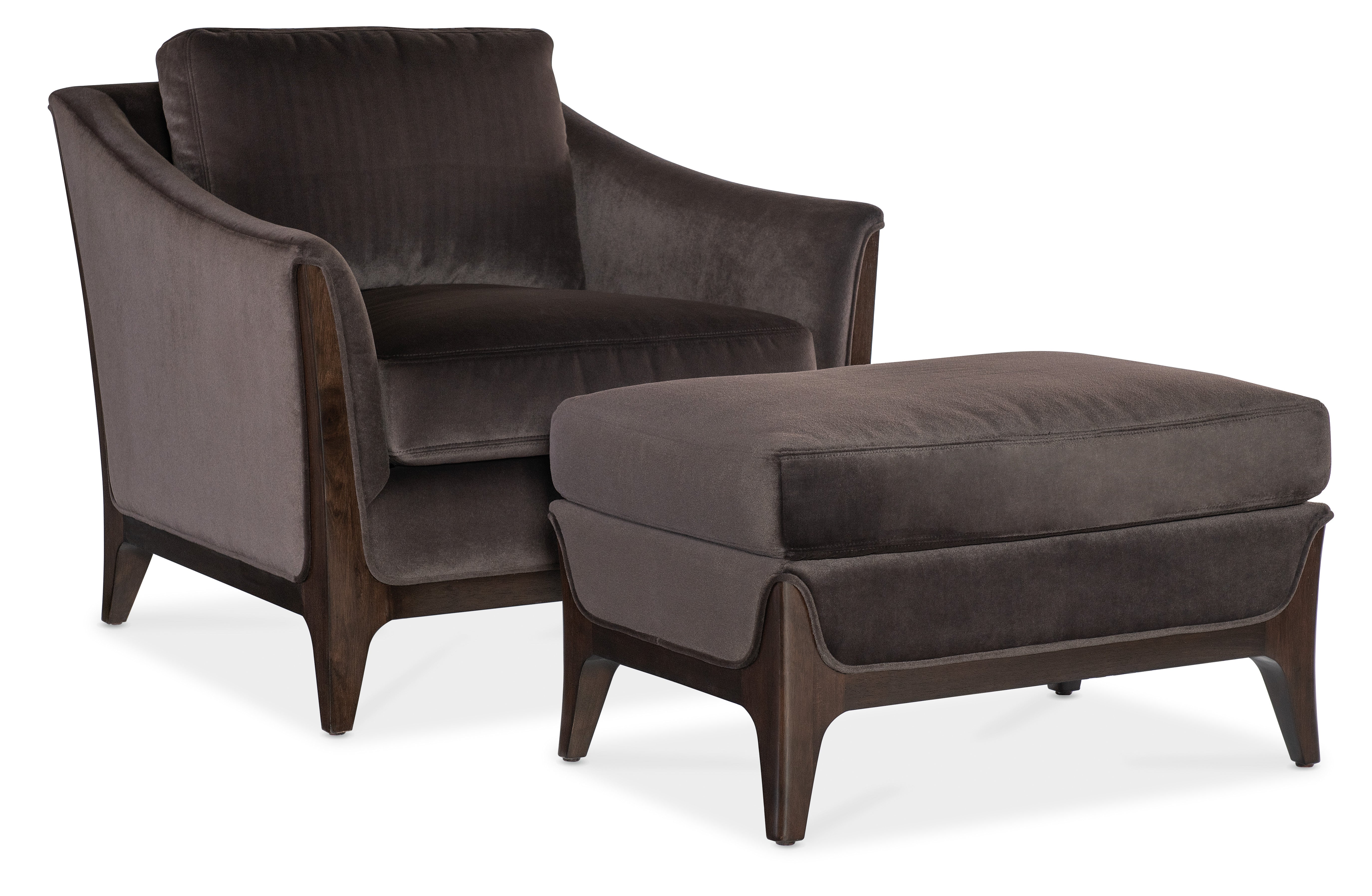 Hooker Furniture Sophia Chair in Brown