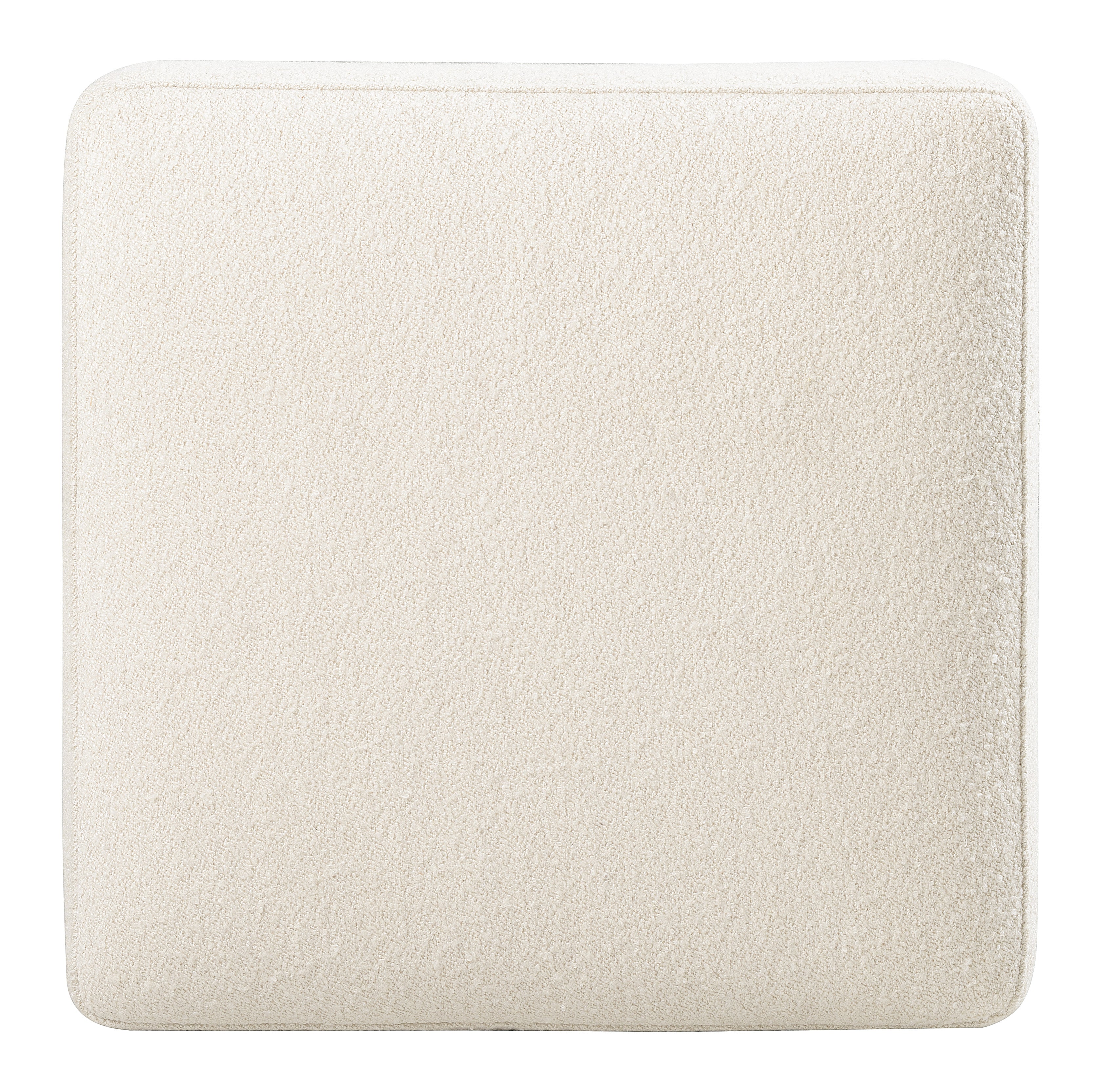 Hooker Furniture Melange Dream Weaver Pouf in Beige