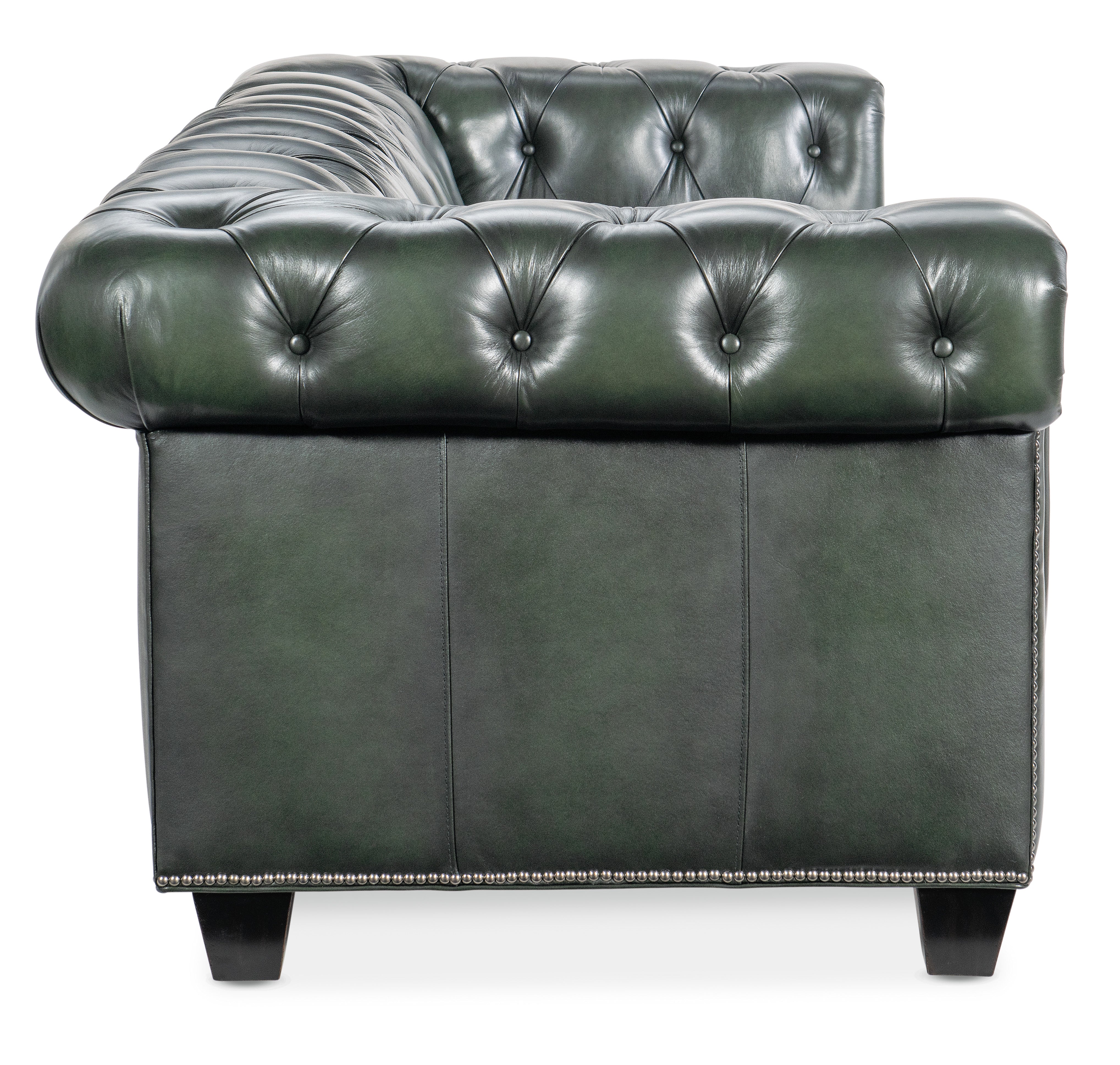 Hooker Furniture Charleston Tufted Sofa in Black