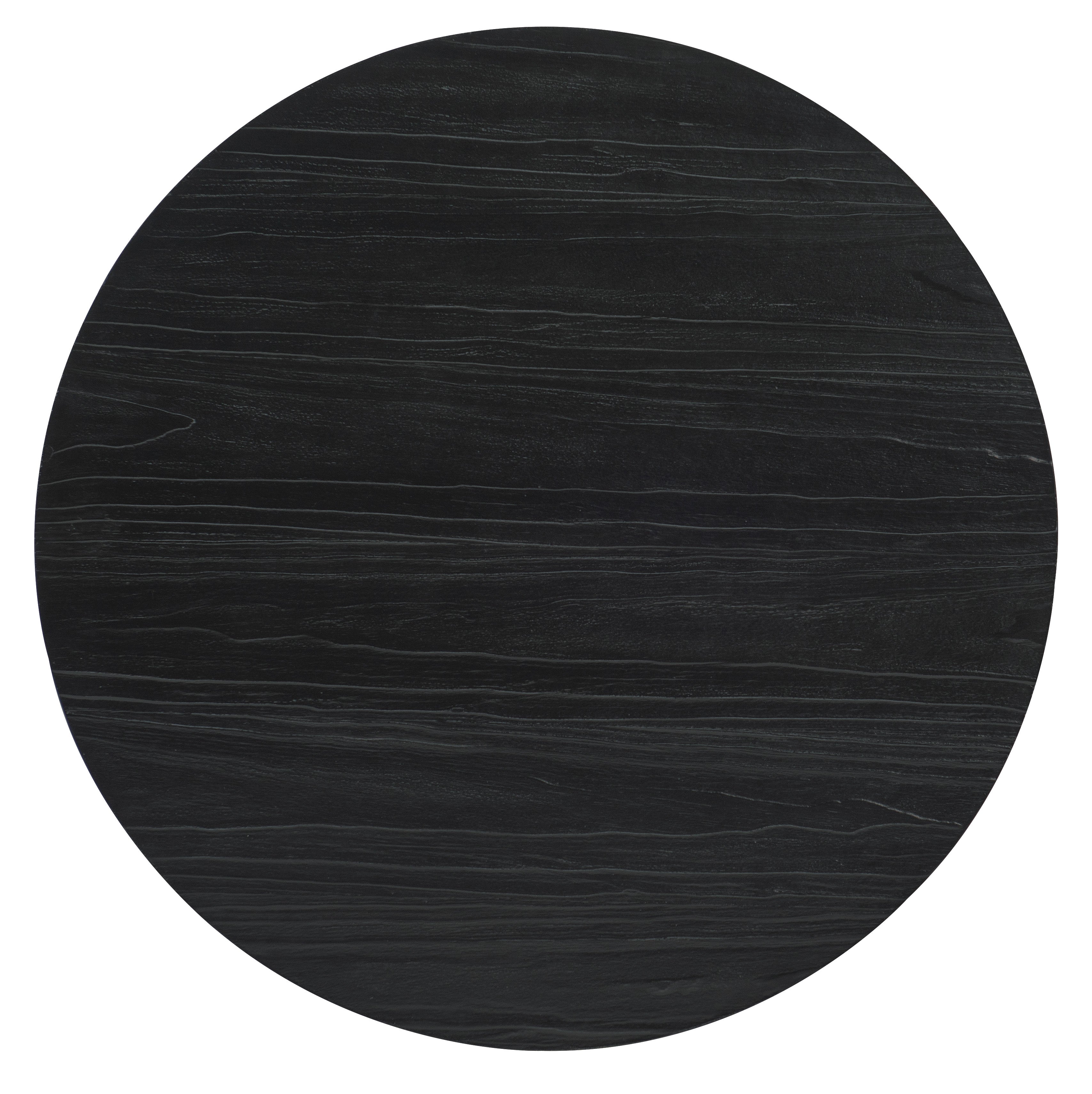 Hooker Furniture Chapman Shou Sugi Ban Petite Round Dining Table