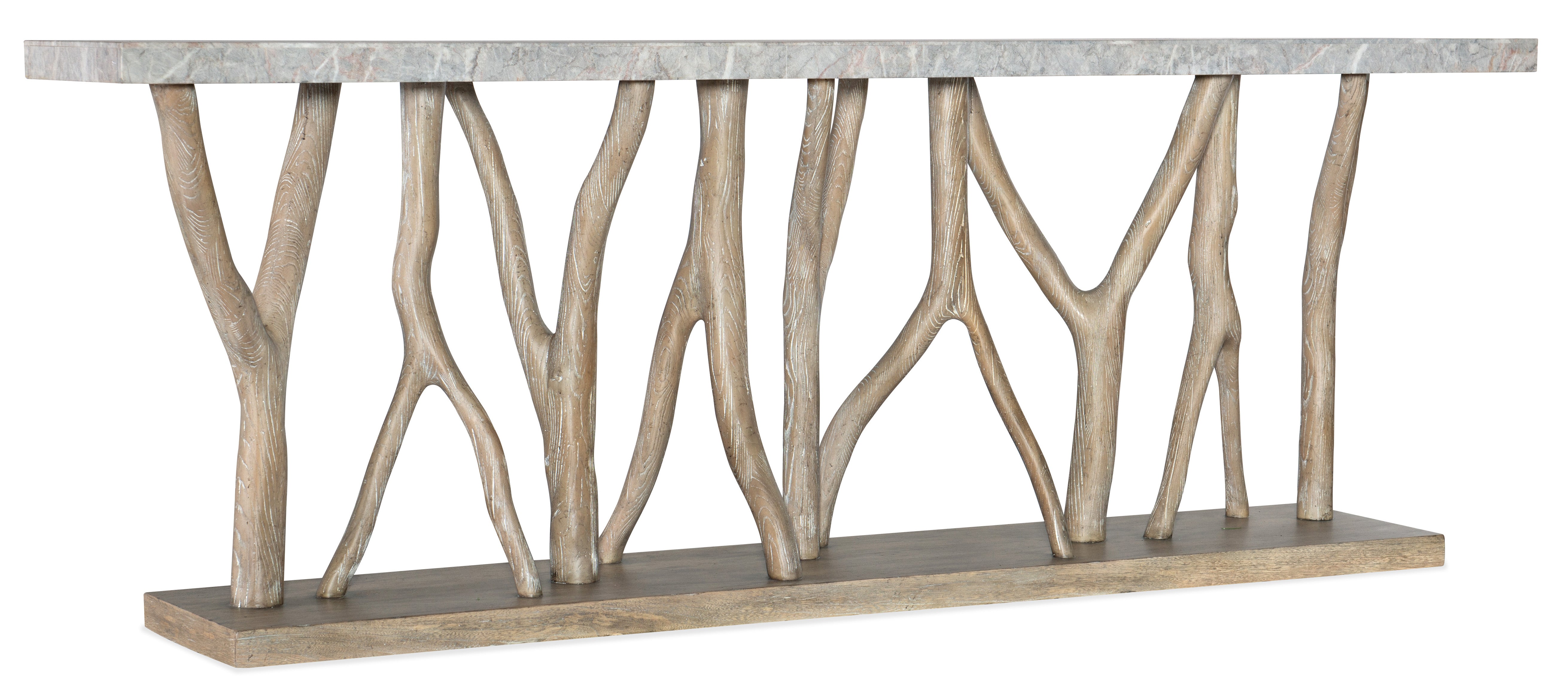 Hooker Furniture Surfrider Console Table in Light Brown