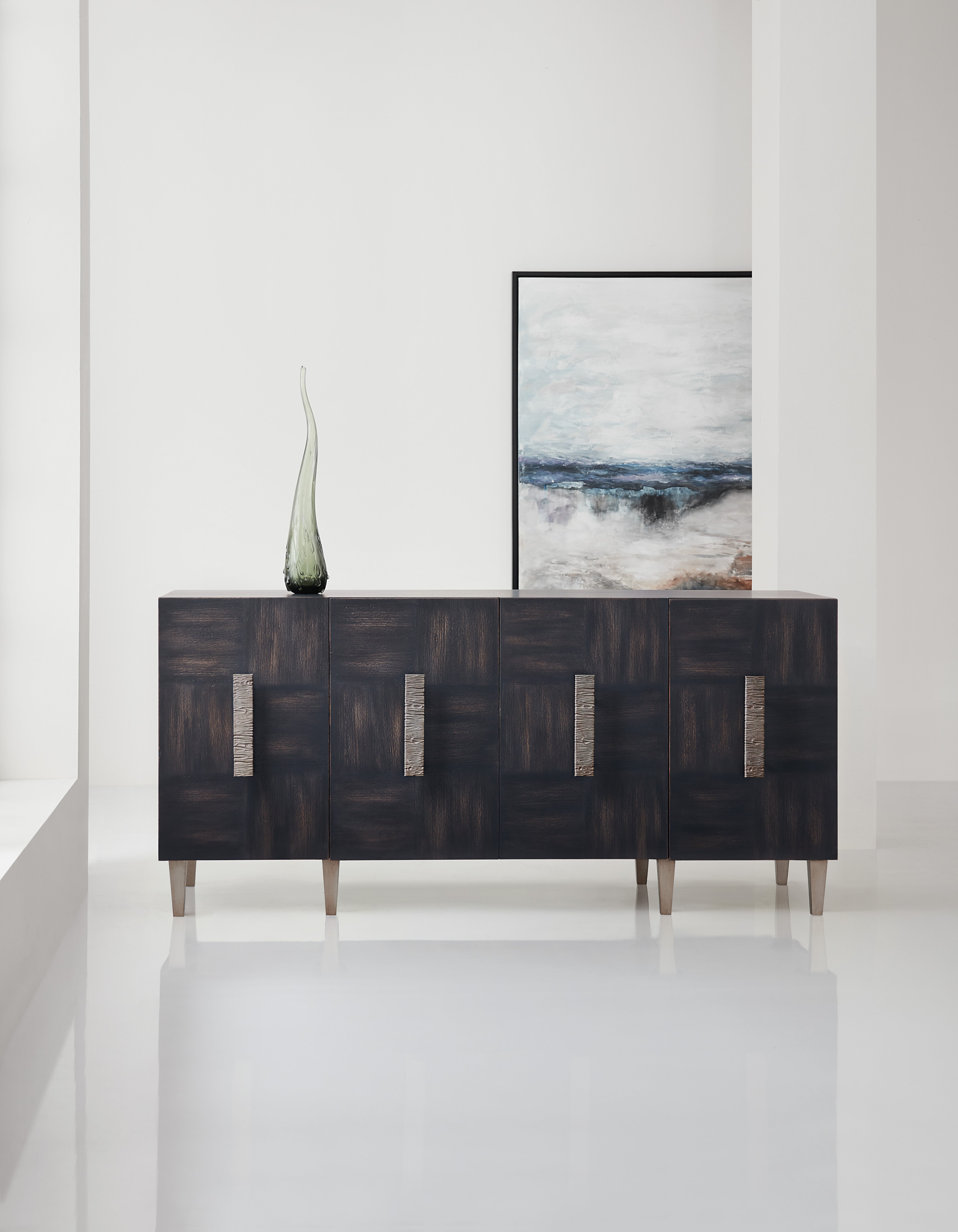 Hooker Furniture Melange Neville Credenza in Dark Brown
