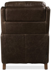 Hooker Furniture Jacklyn Power Recliner with Pop-Up Headrest in Brown