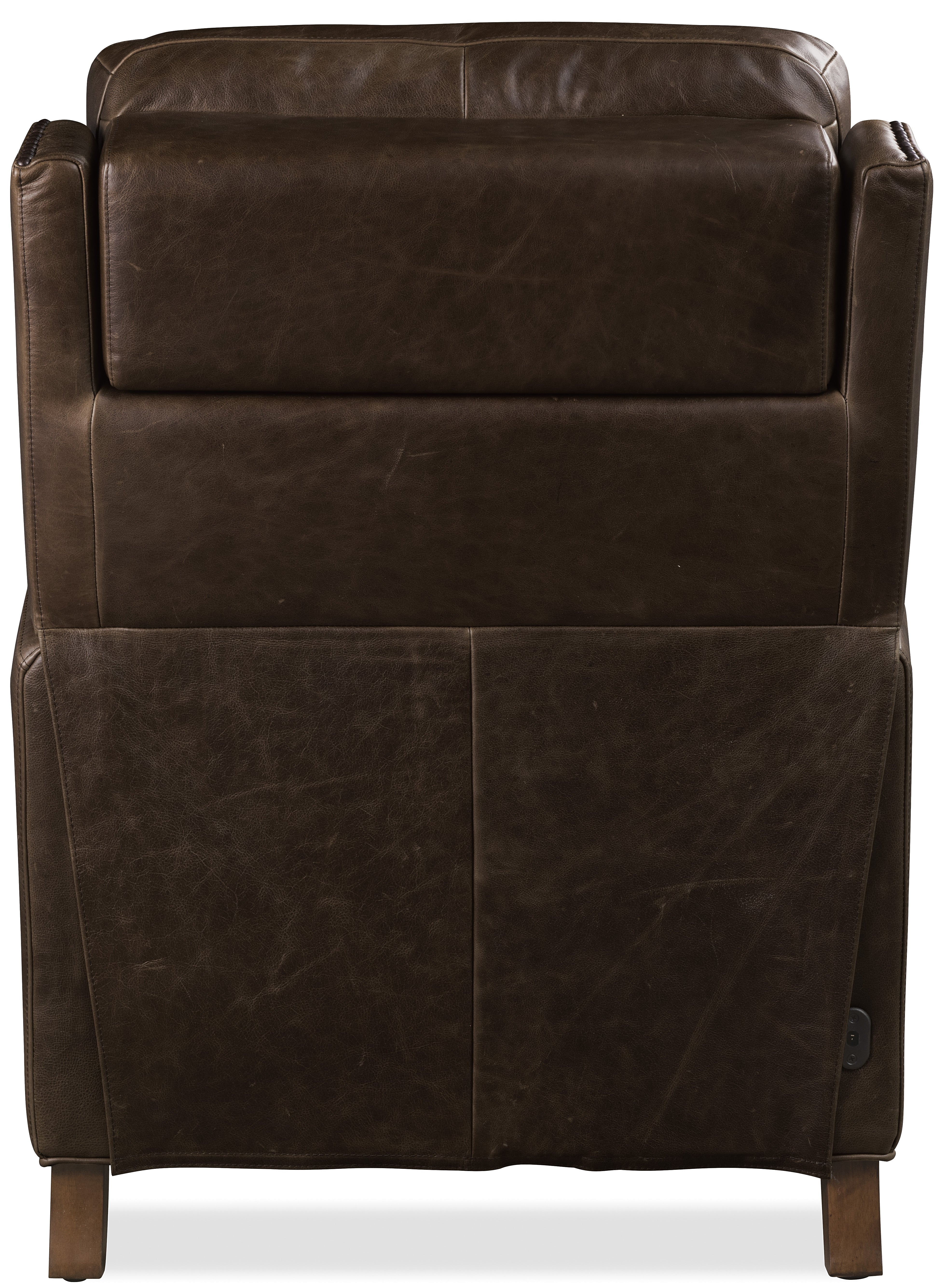 Hooker Furniture Jacklyn Power Recliner with Pop-Up Headrest in Brown
