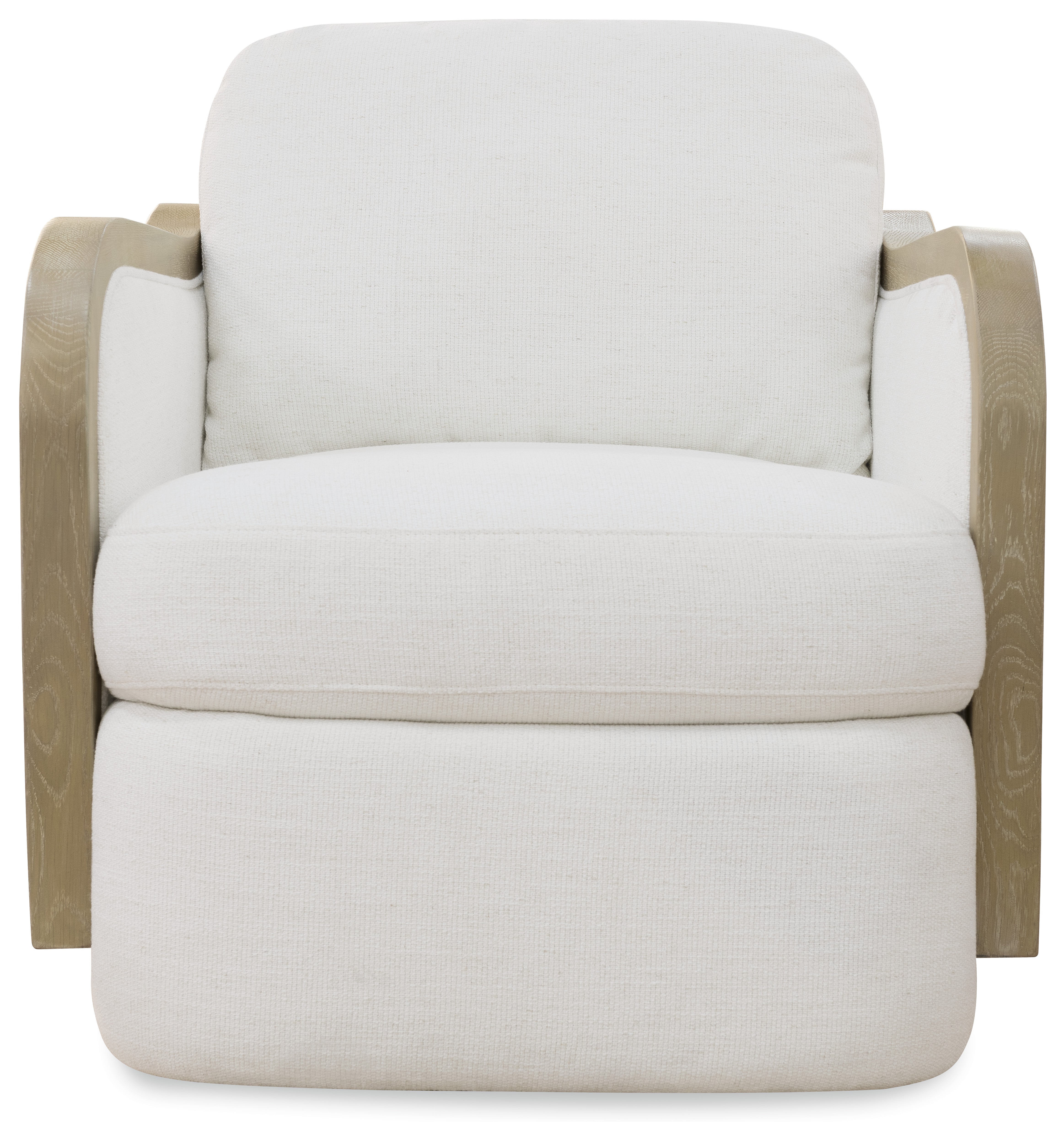 Hooker Furniture Wilma Swivel Chair in White