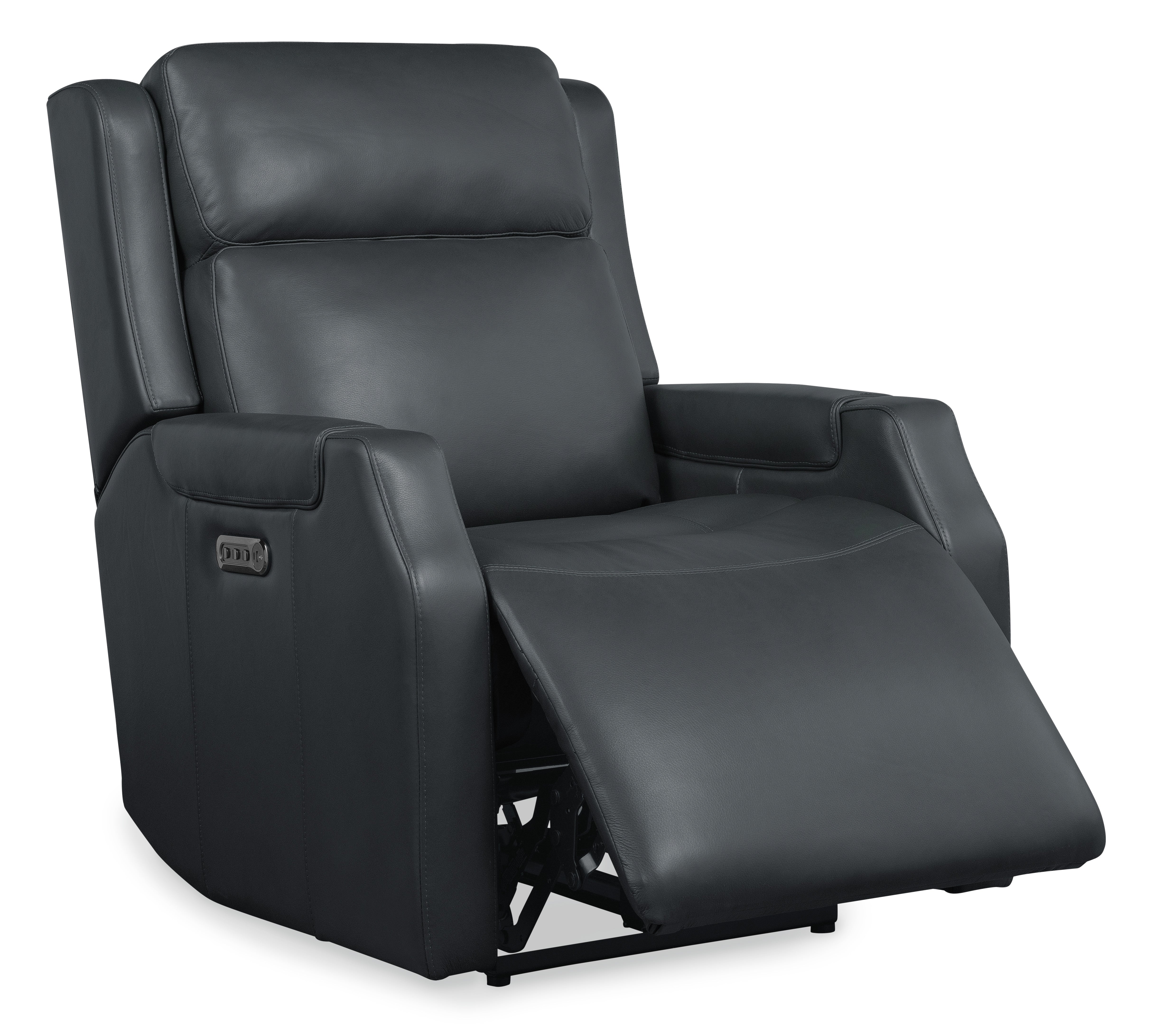 Hooker Furniture Nelson Zero Gravity Power Recliner with Power Headrest and Lumbar in Blue