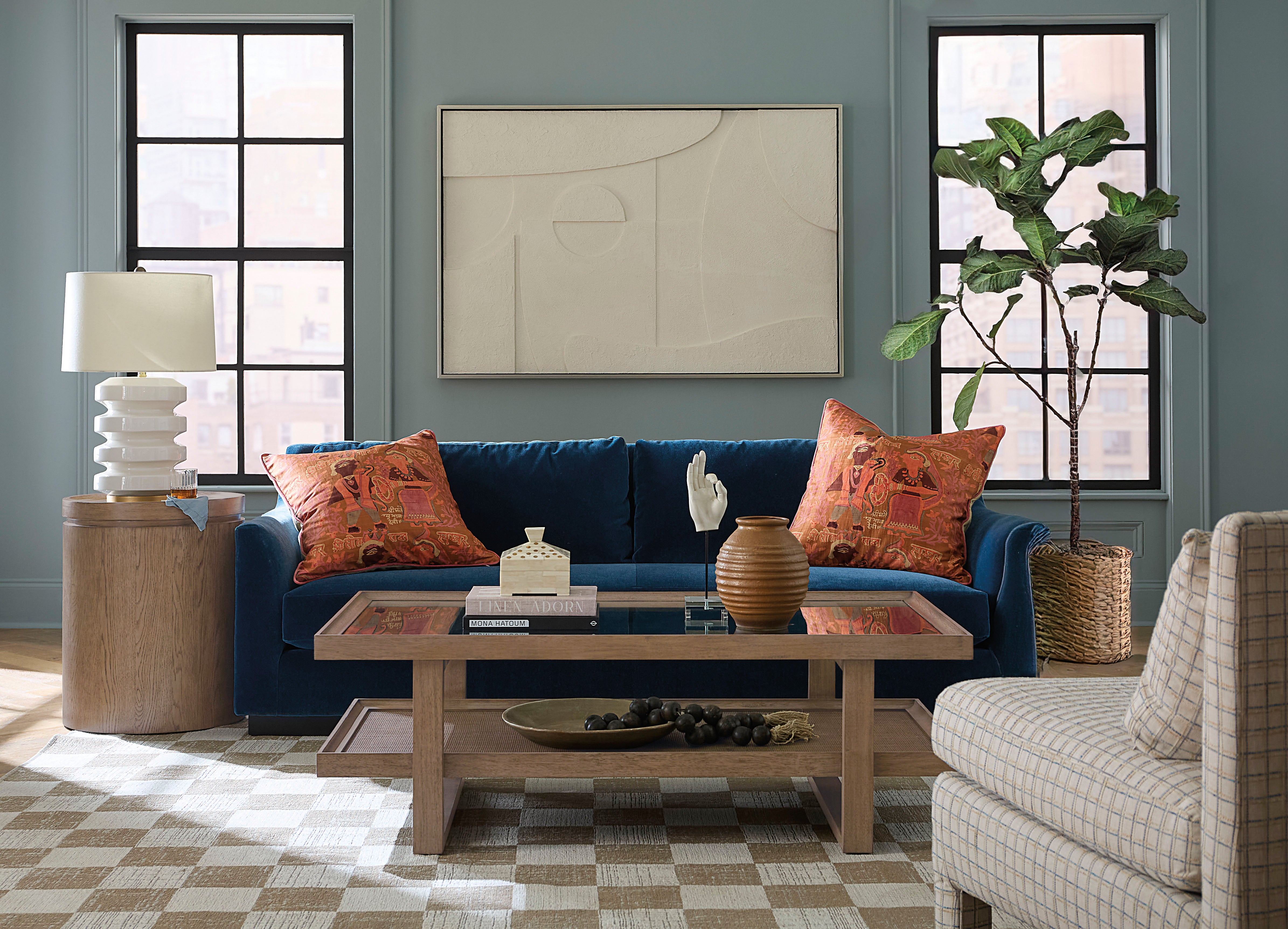 Hooker Furniture Sonnet Round Side Table in Medium Wood