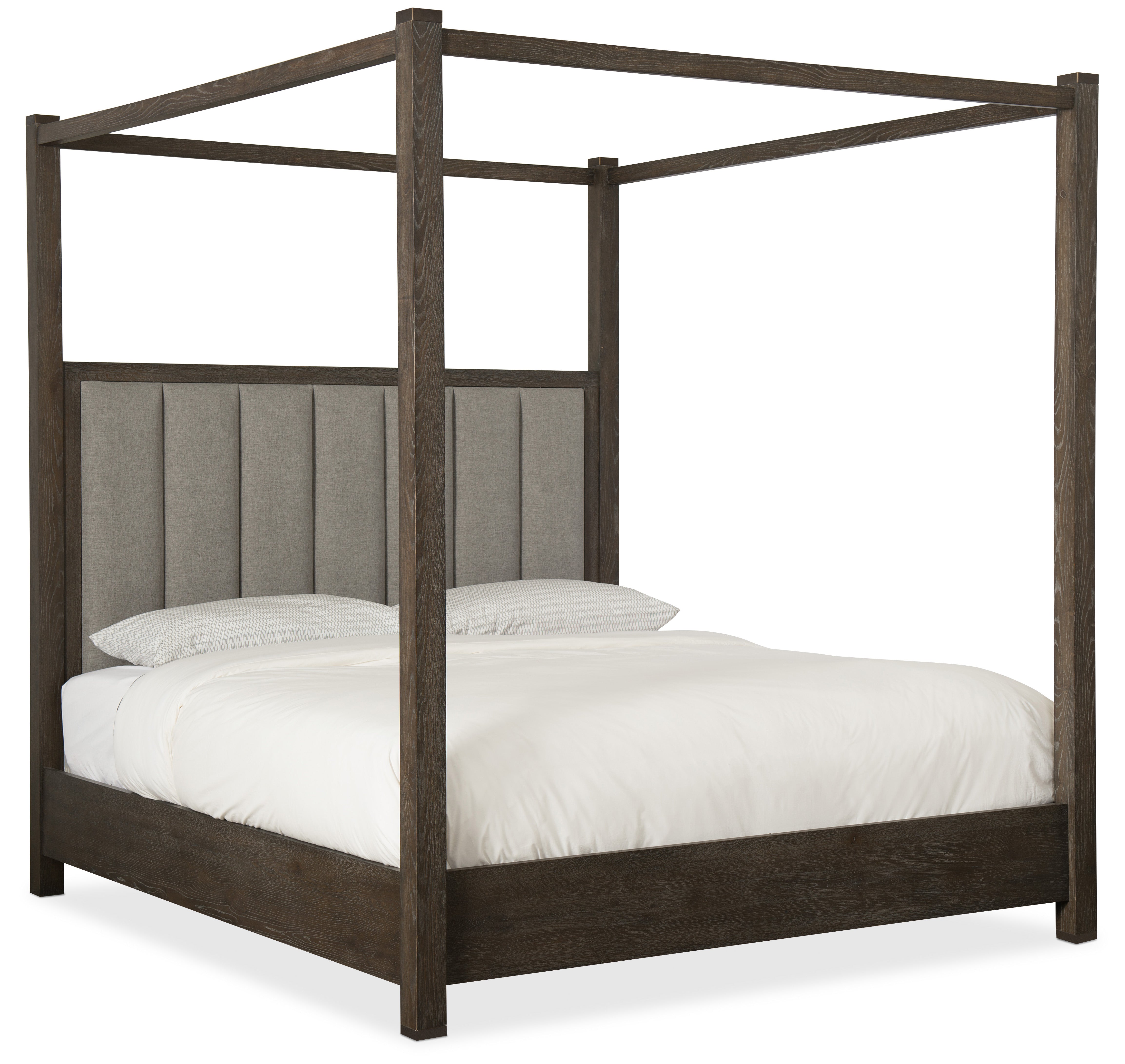 Hooker Furniture Miramar Aventura Jackson King Poster Bed w-Tall Posts & Canopy