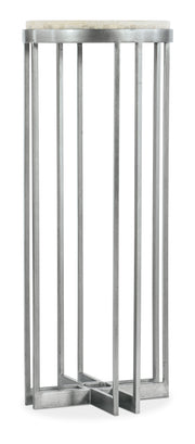 Hooker Furniture Melange Marin 36in Accent End Table in Silvers