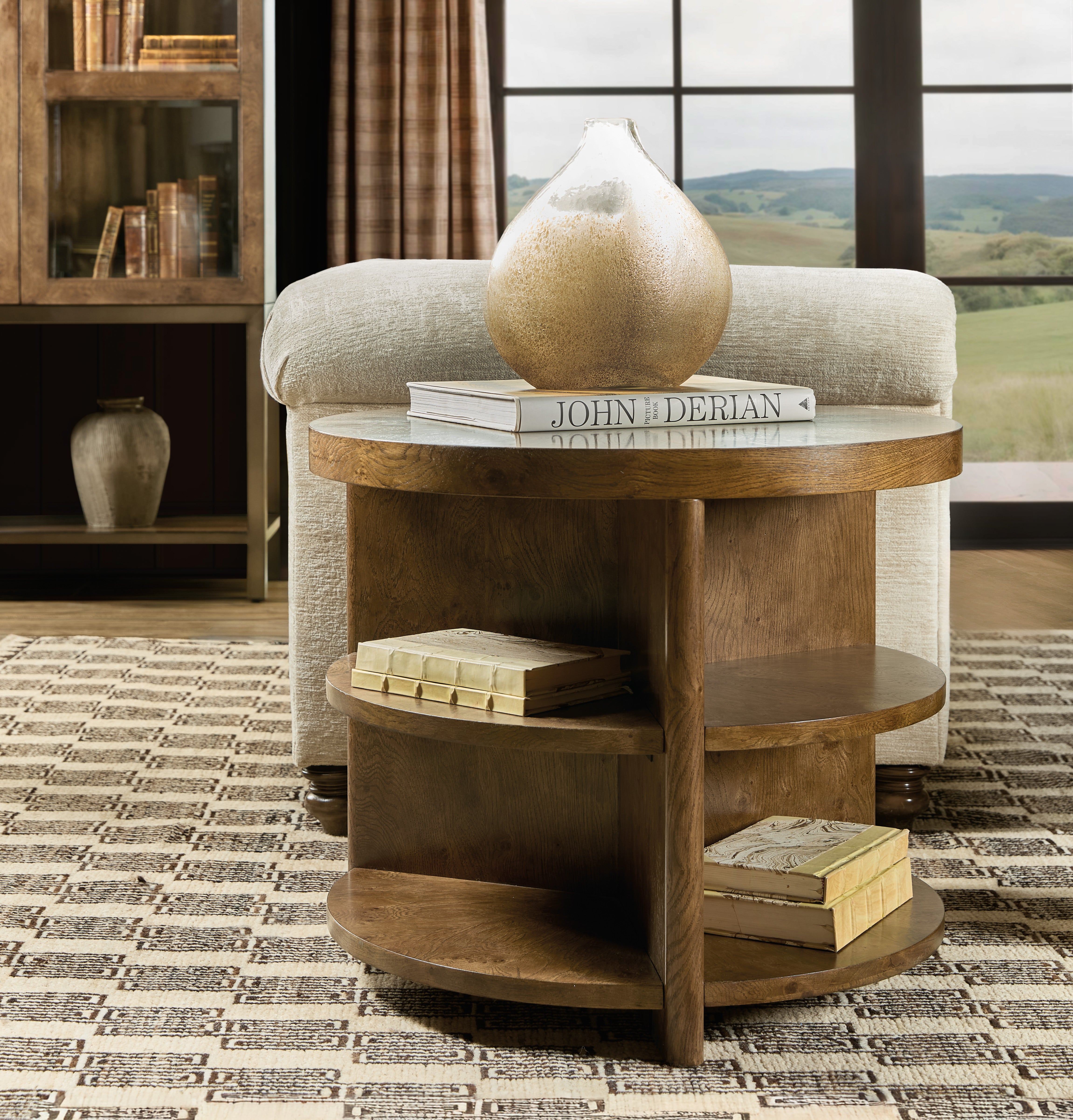 Hooker Furniture Melange Mulholland Display Cabinet