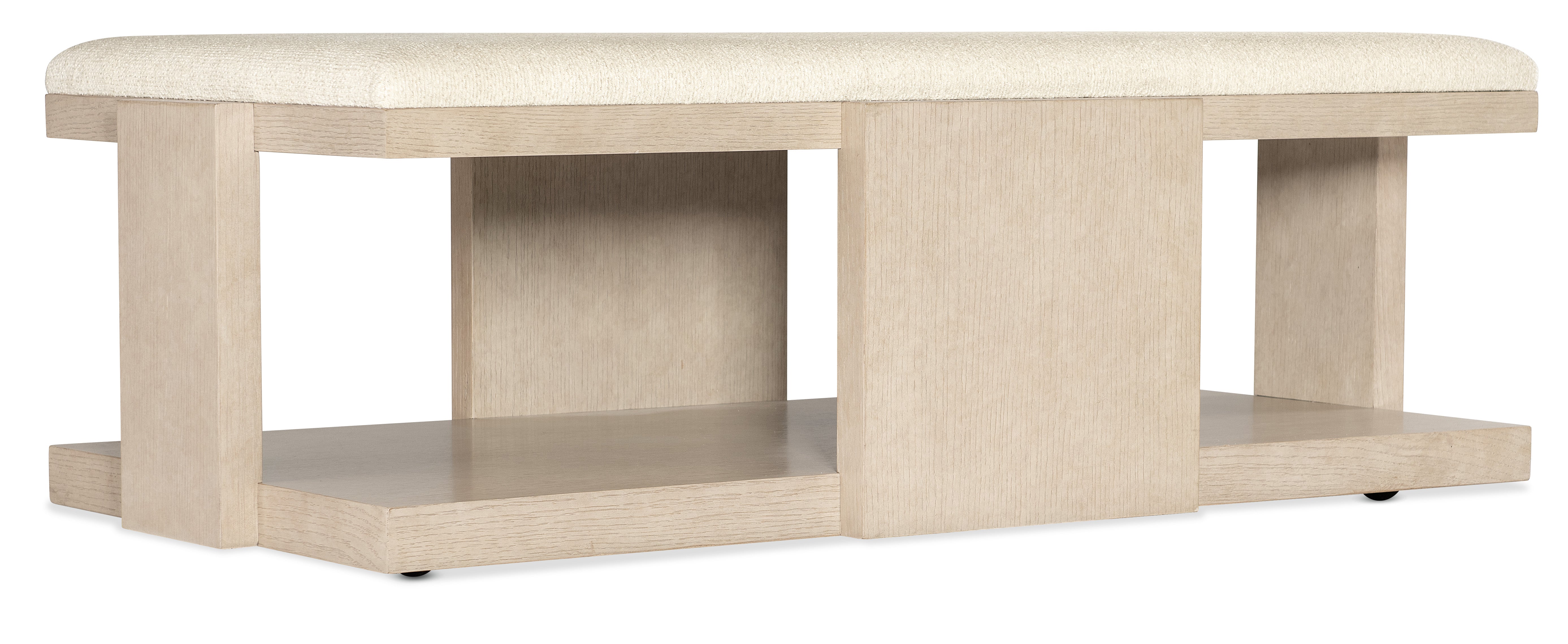 Hooker Furniture Westwood Rectangle Cocktail Table in Beige