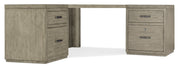 Hooker Furniture Linville Falls Corner Desk with Two Files