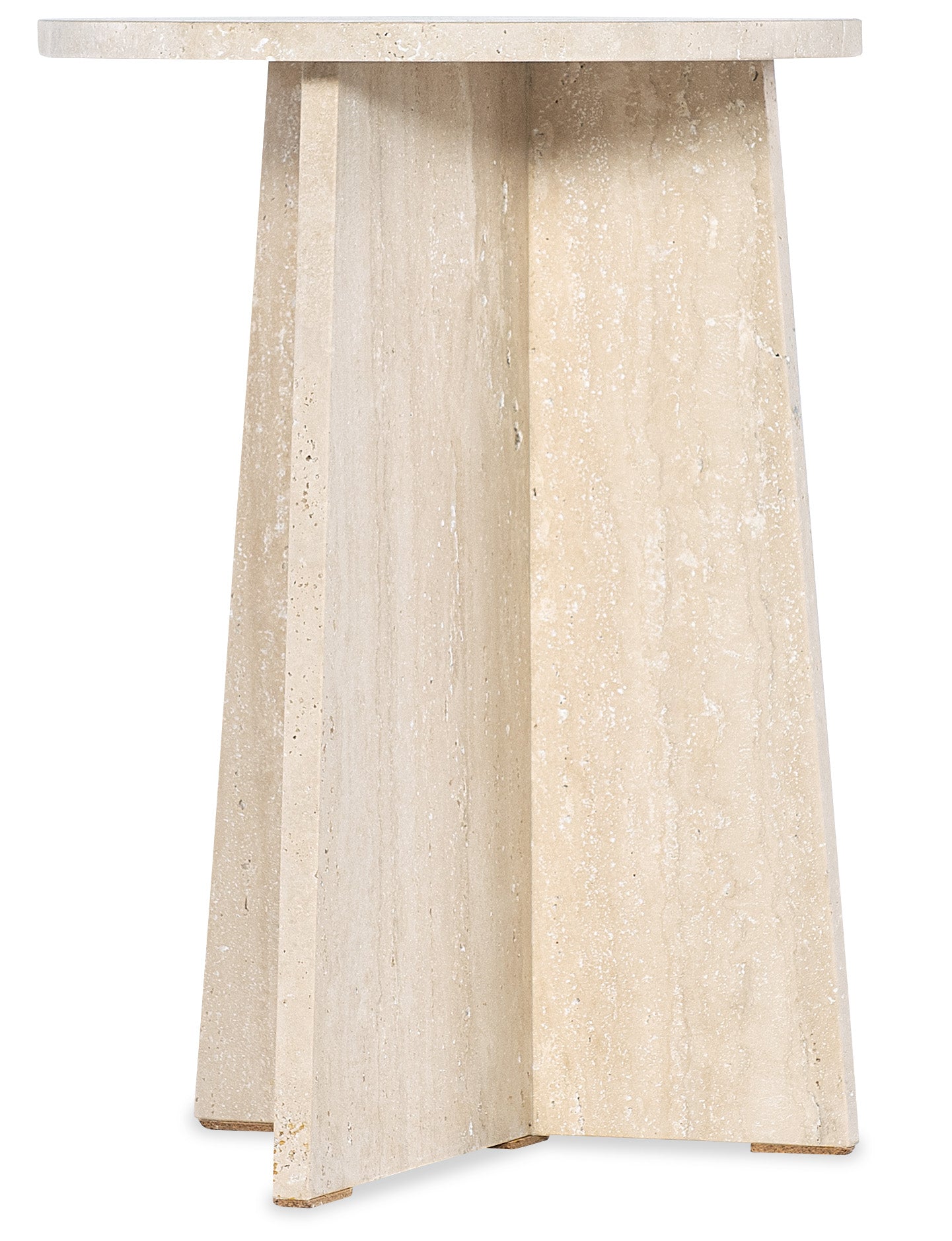 Hooker Furniture Melange Cirque Spot Table in Whites/Creams/Beiges