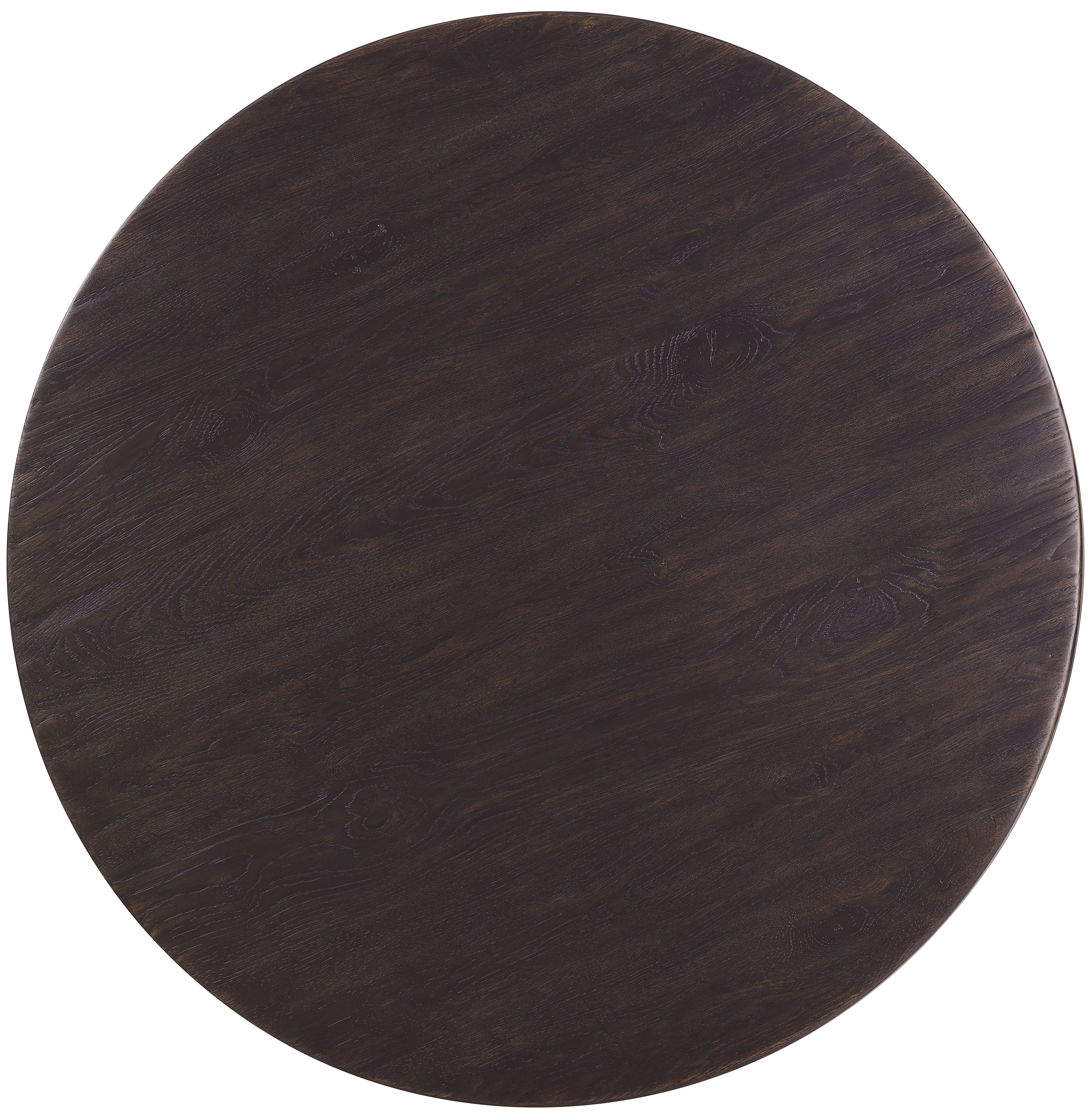 Hooker Furniture Driftwood Round Cocktail Table in Blacks