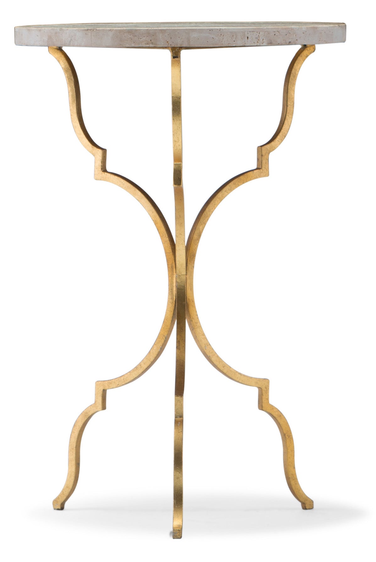 Hooker Furniture Round Martini Table in Gold