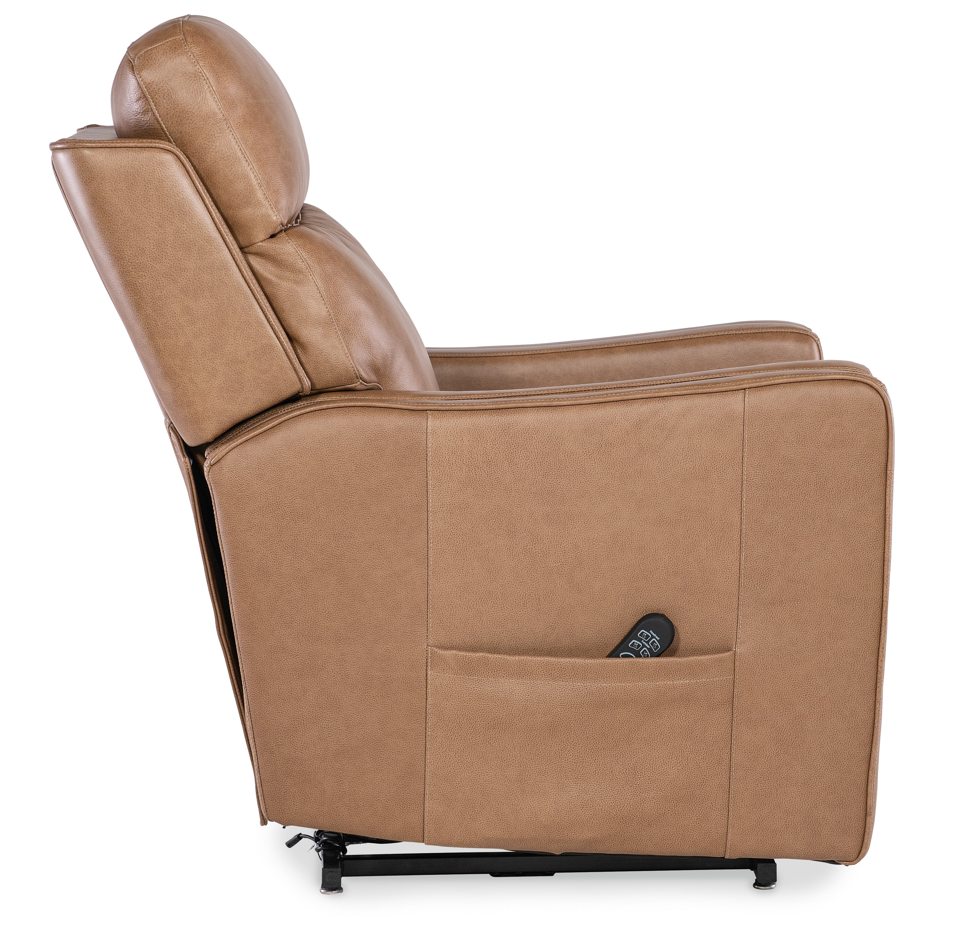 Hooker Furniture Thyme Power Recliner with Power Headrest, Lumbar & Lift in Brown