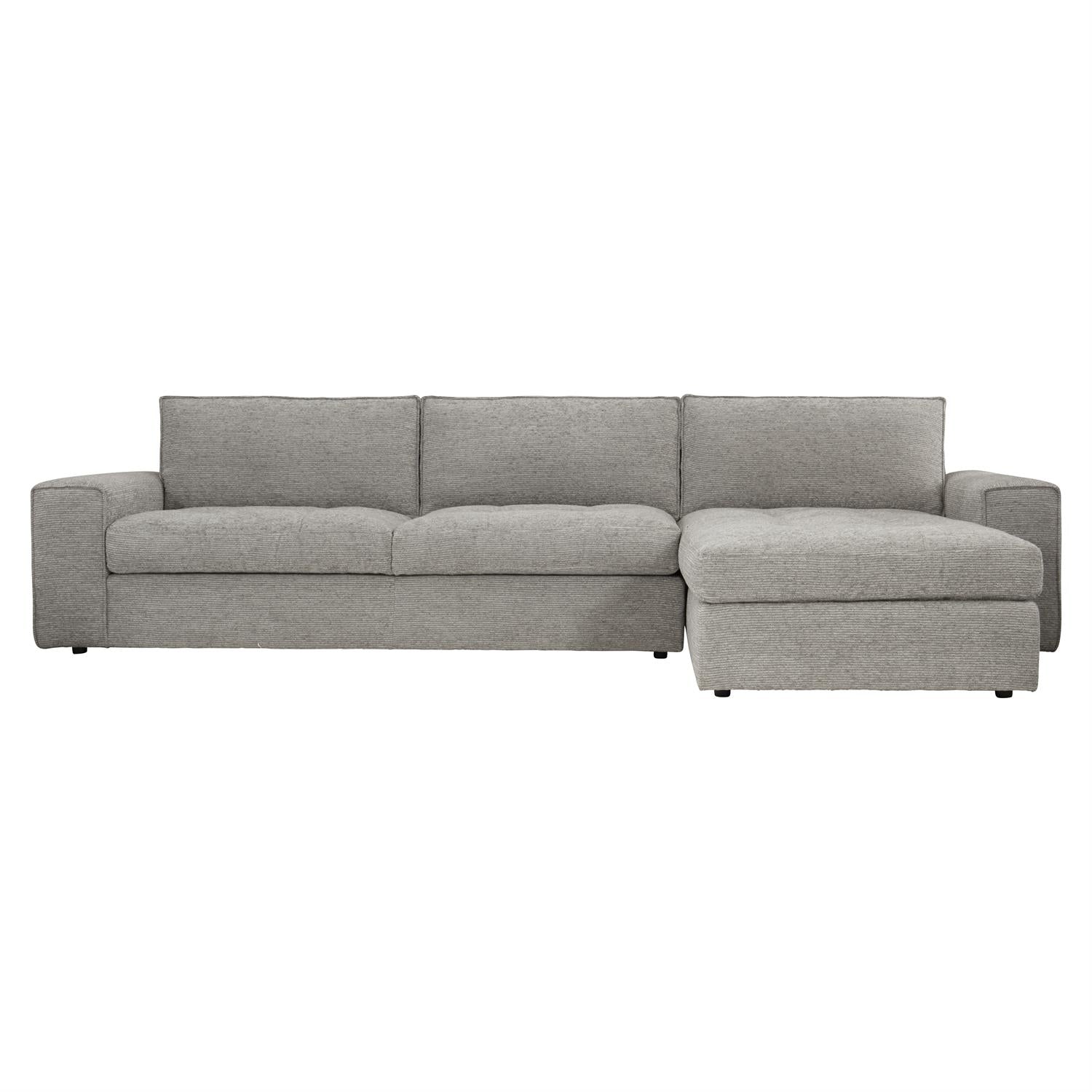 Bernhardt Furniture Plush Nest Fabric Sectional in Walnut