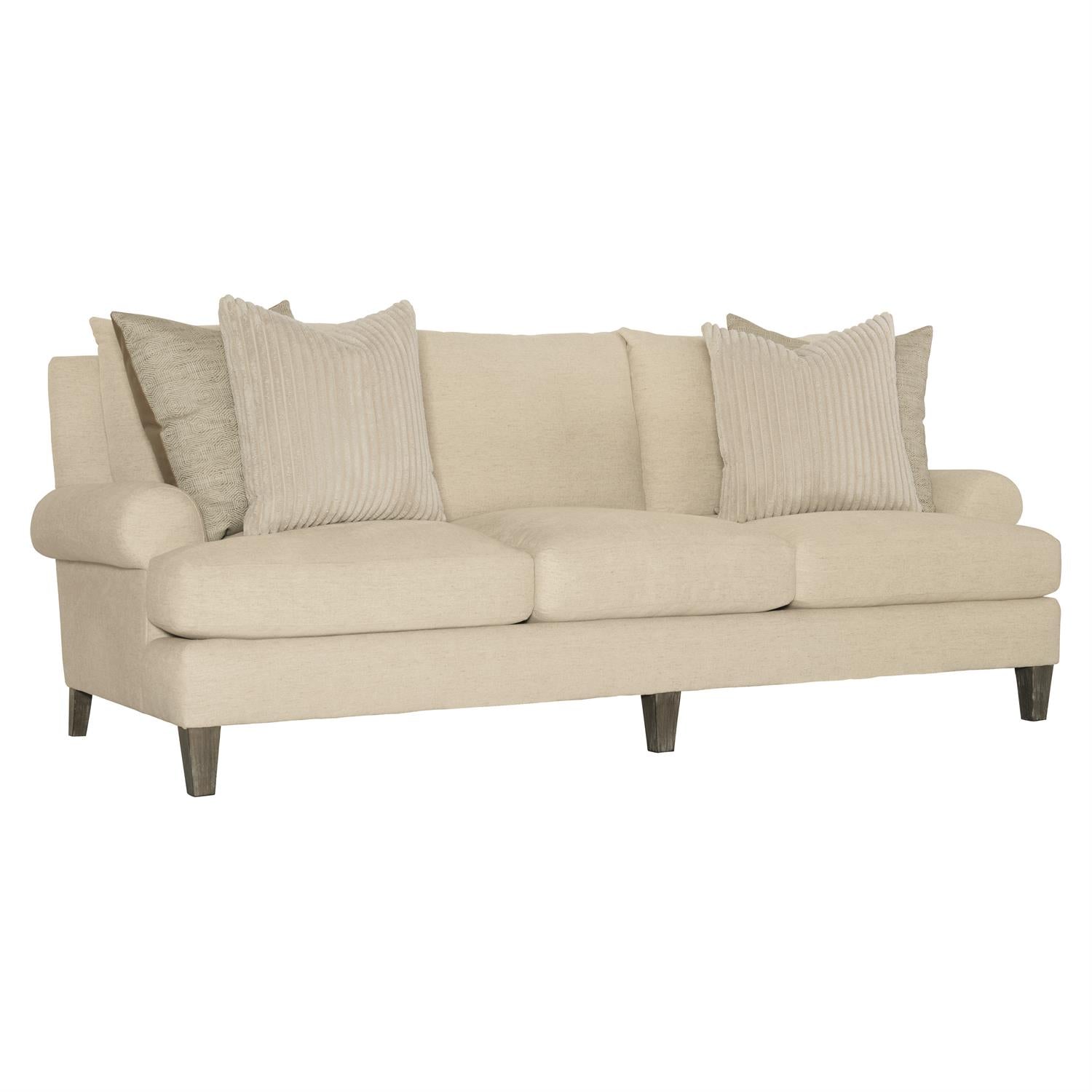 Bernhardt Furniture Plush Isabella Fabric Sofa Express Ship in Portobello