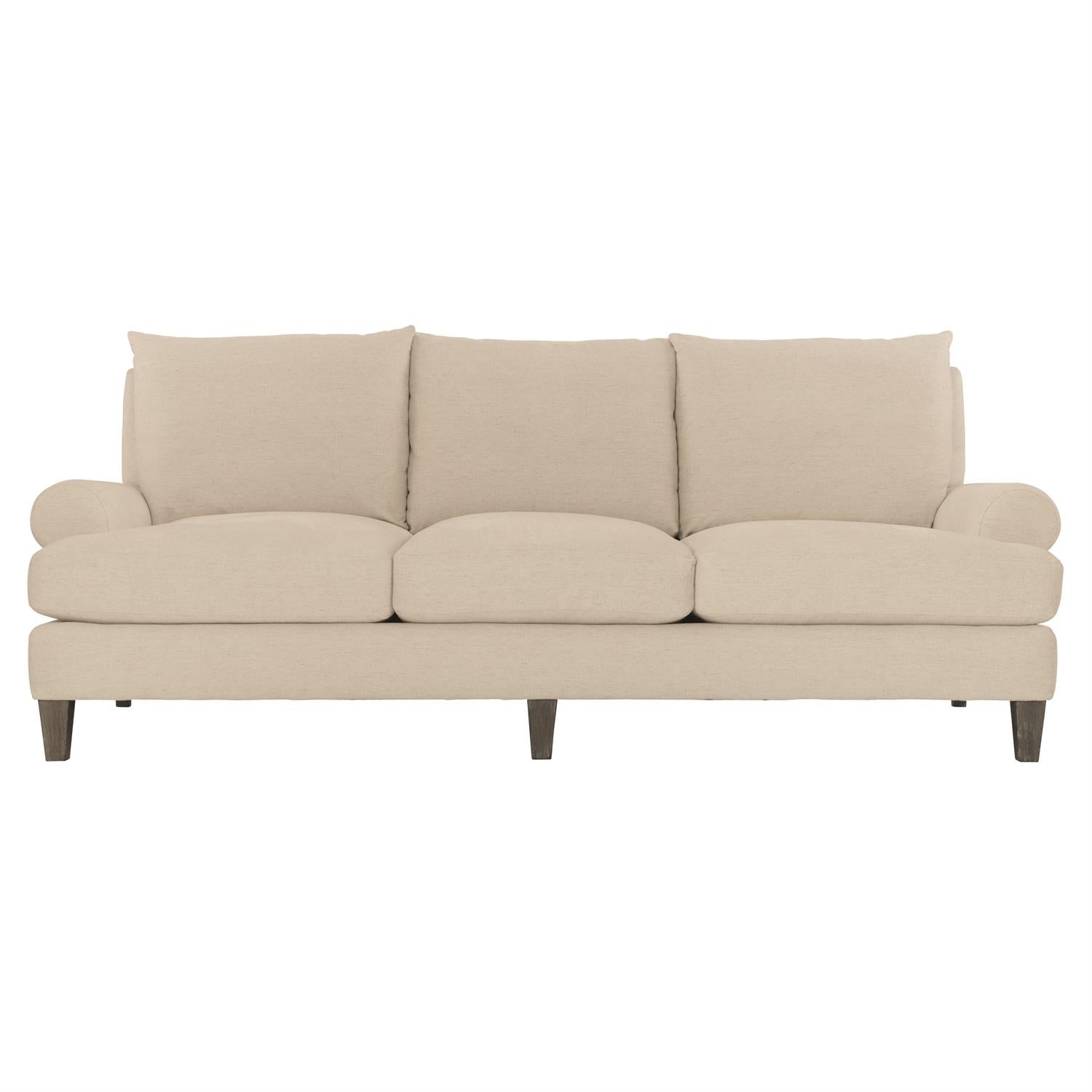Bernhardt Furniture Plush Isabella Fabric Sofa Express Ship in Portobello