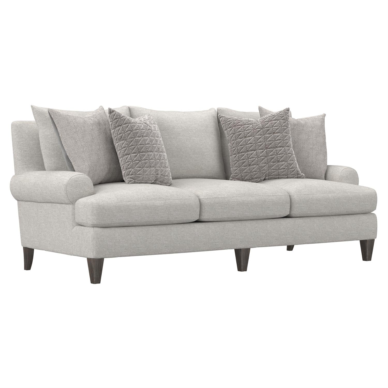 Bernhardt Furniture Plush Isabella Fabric Sofa in Portobello