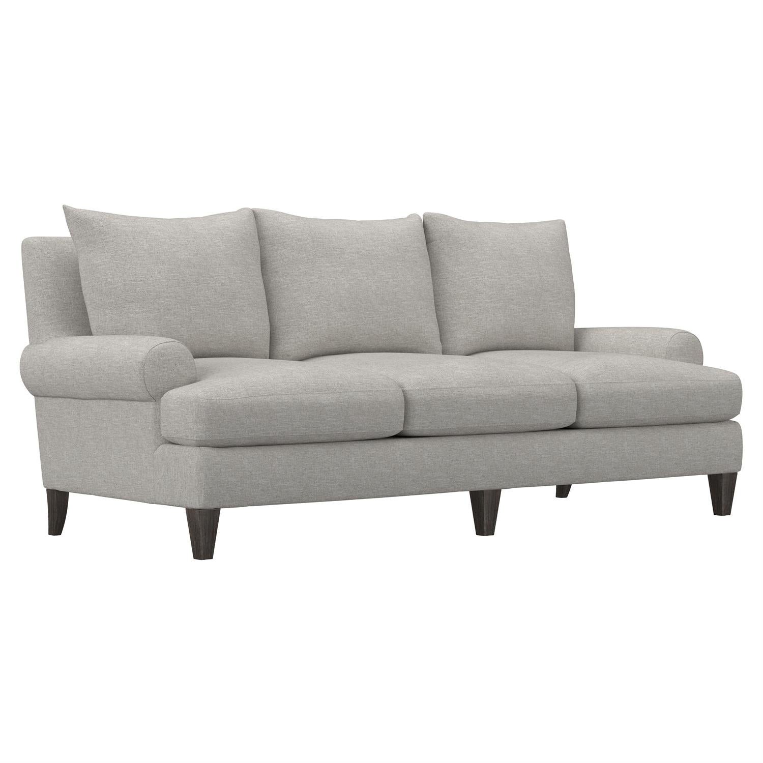 Bernhardt Furniture Plush Isabella Fabric Sofa in Portobello