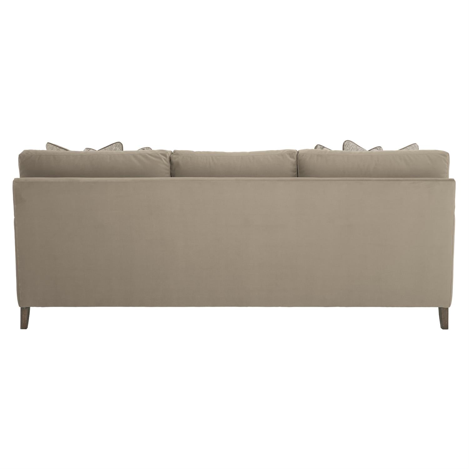 Bernhardt Furniture Plush Mila Three Seater Fabric Sofa in Portobello