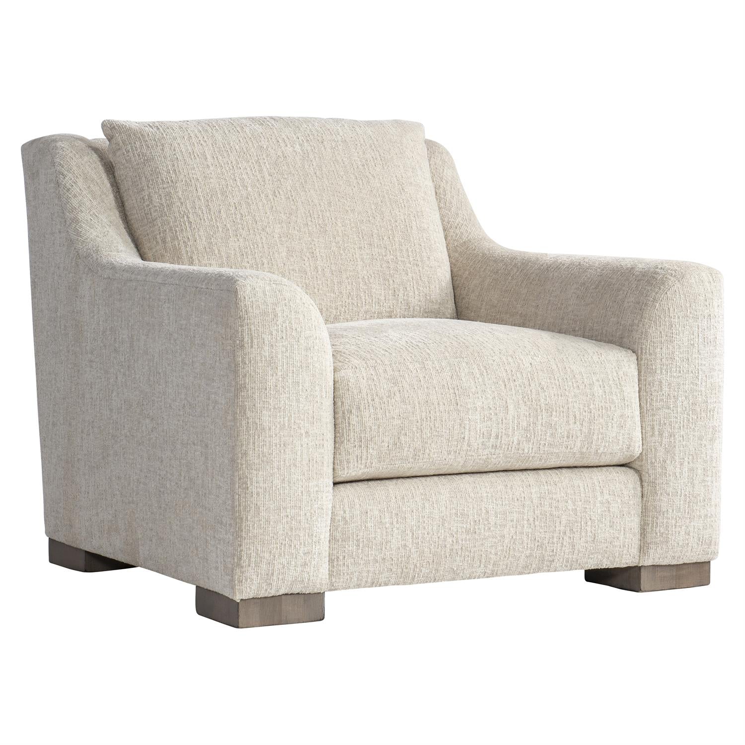 Bernhardt Furniture Plush Gabi Fabric Chair Express Ship in Portobello