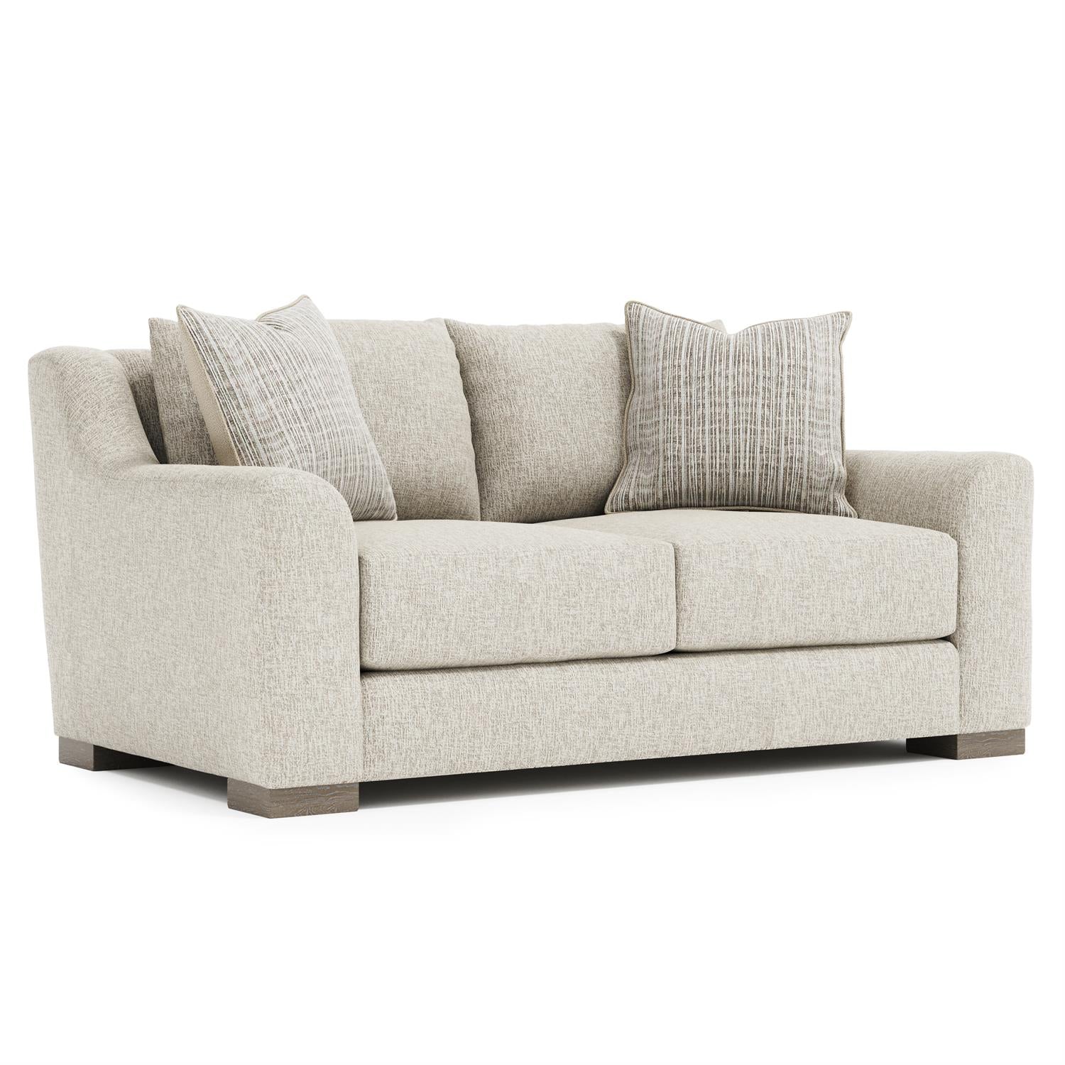 Bernhardt Furniture Plush Gabi Fabric Loveseat in Portobello