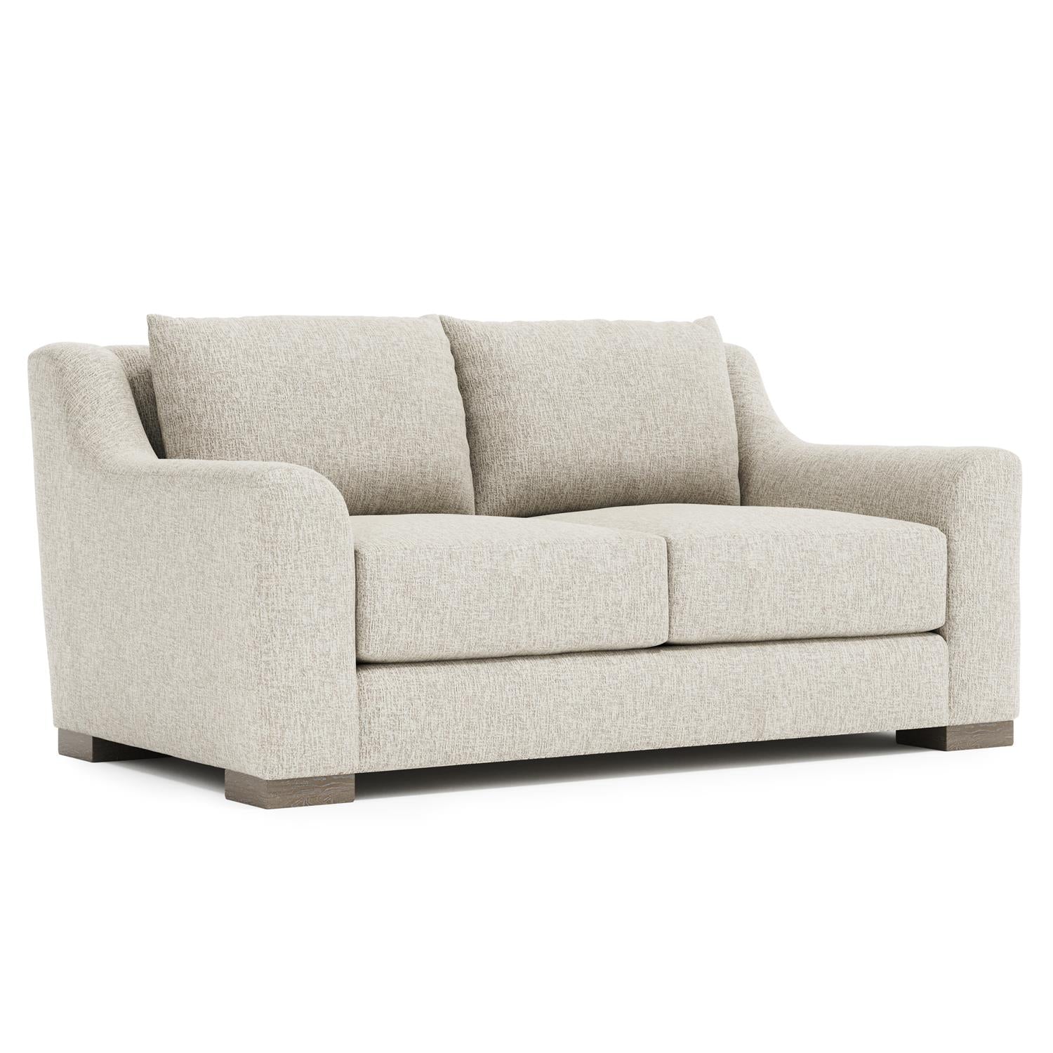 Bernhardt Furniture Plush Gabi Fabric Loveseat in Portobello