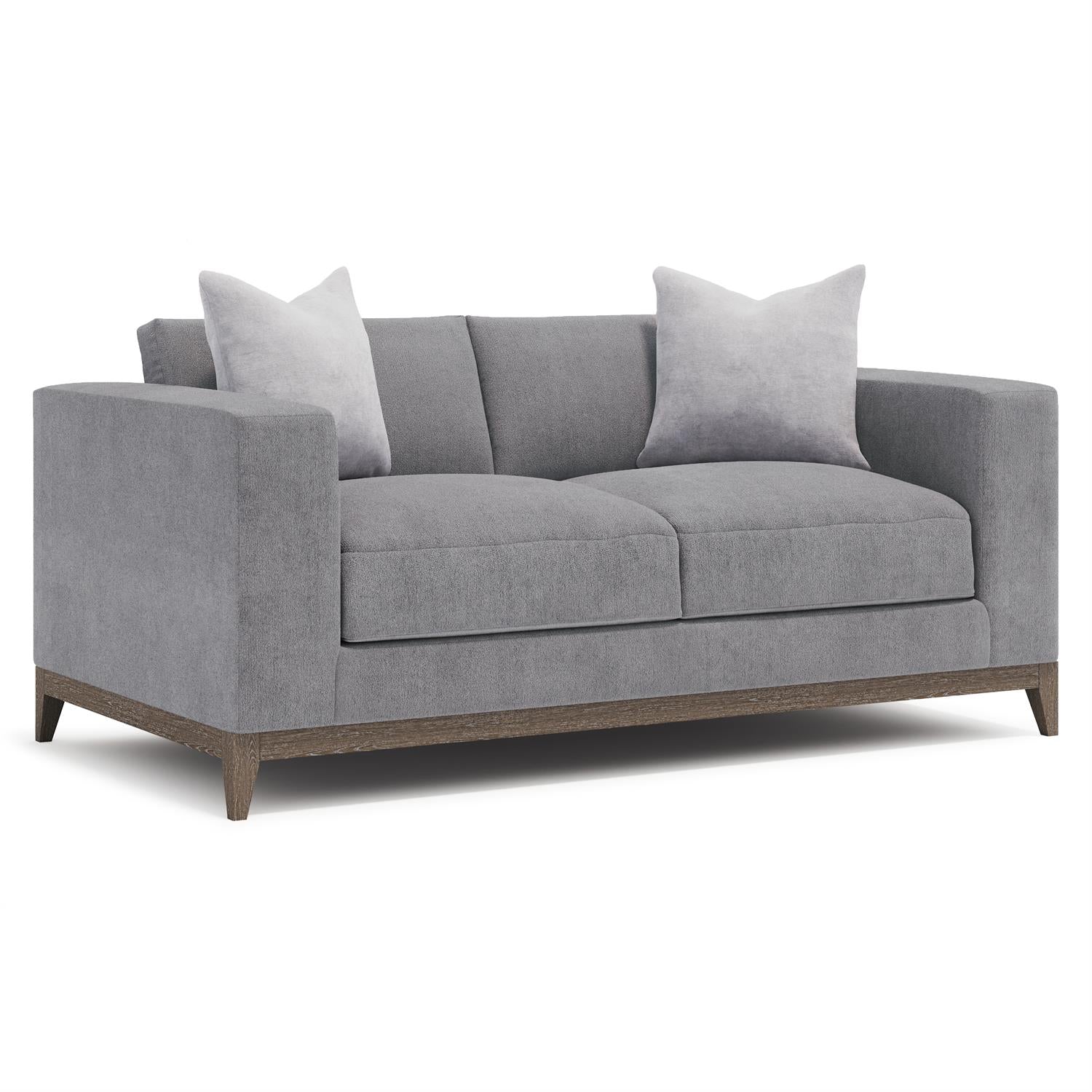 Bernhardt Furniture Plush Noel Fabric Loveseat Express Ship in Portobello