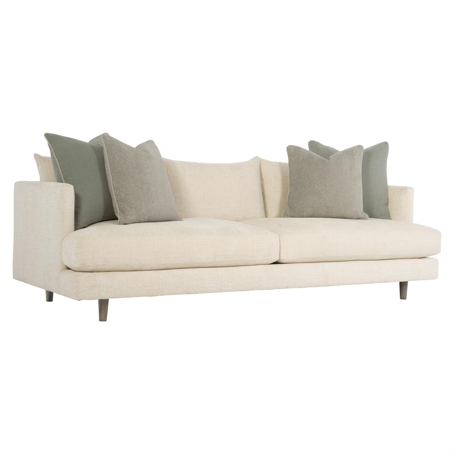 Bernhardt Furniture Plush Colette Fabric Sofa Express Ship in Portobello