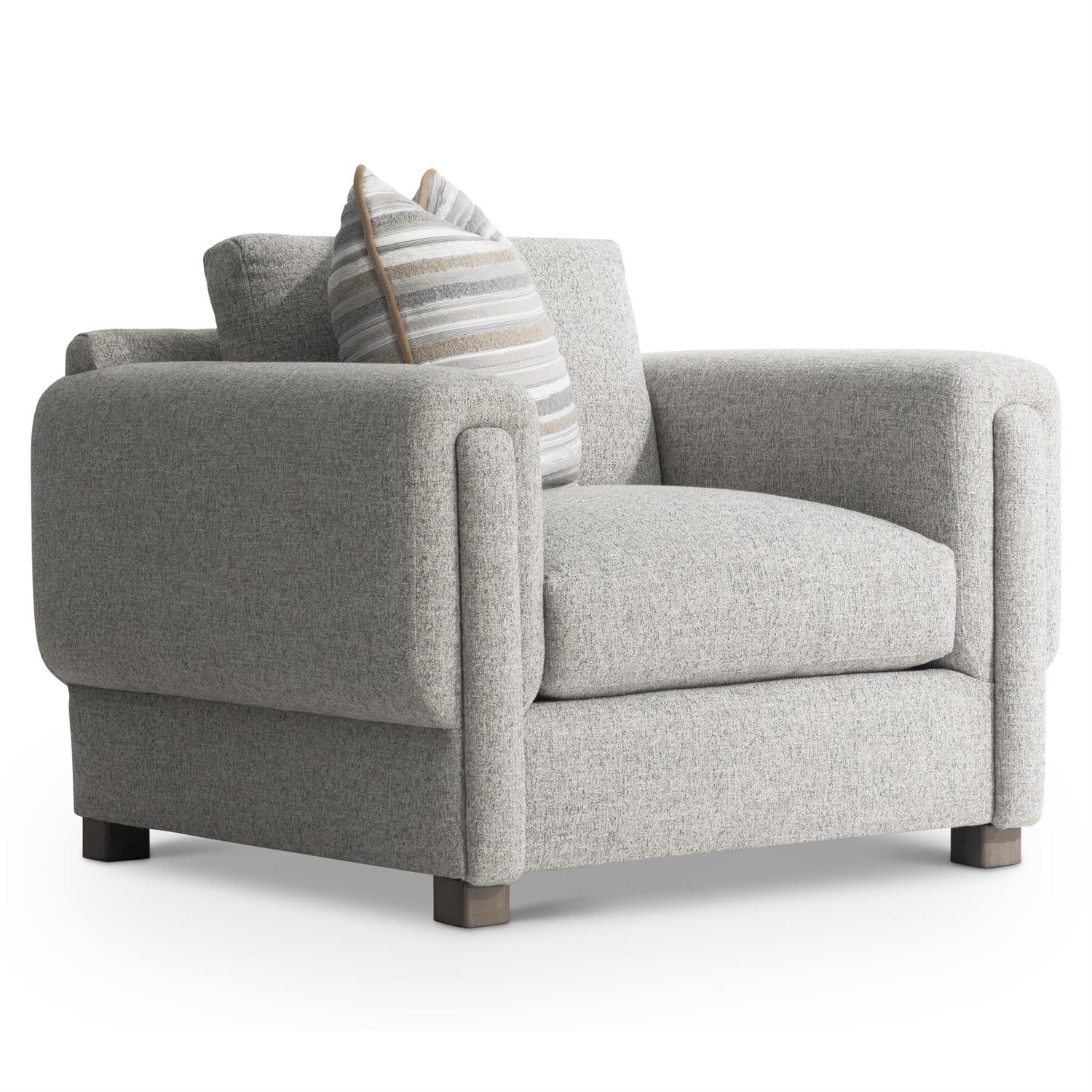 Bernhardt Furniture Plush Tori Fabric Chair in Portobello