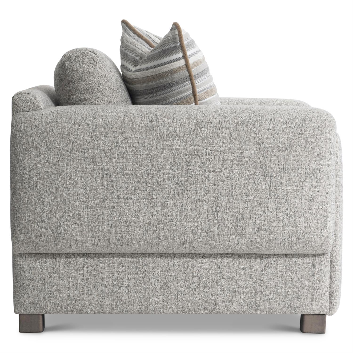 Bernhardt Furniture Plush Tori Fabric Chair in Portobello