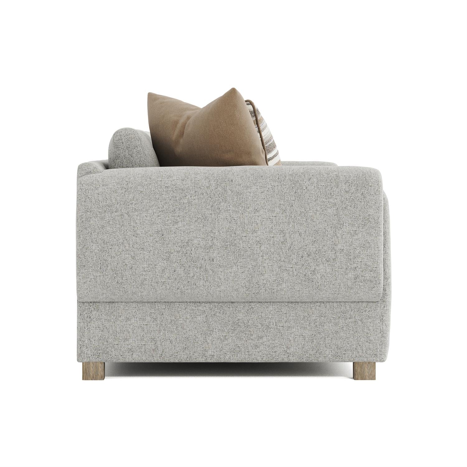 Bernhardt Furniture Plush Tori Fabric Sofa in Portobello